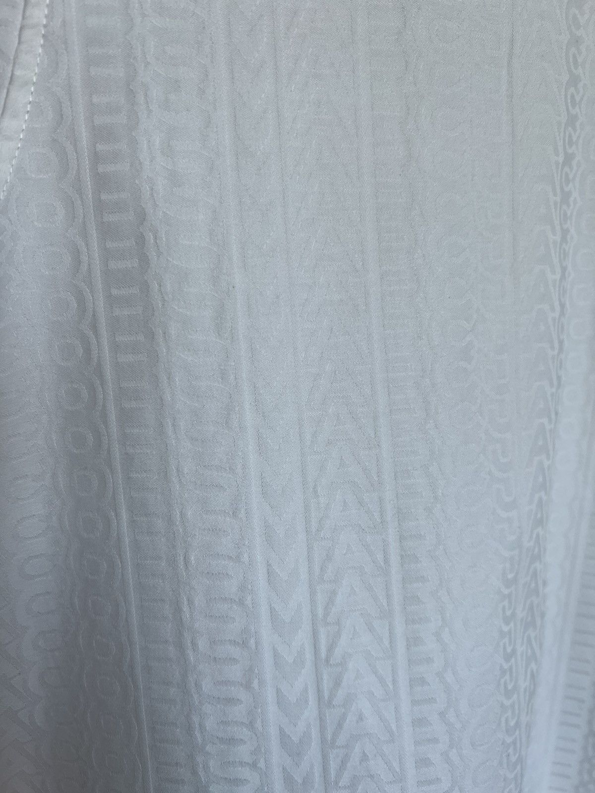 Marc Jacobs White boxy shirt jacquard shirt Size M unisex Size US M / EU 48-50 / 2 - 7 Thumbnail