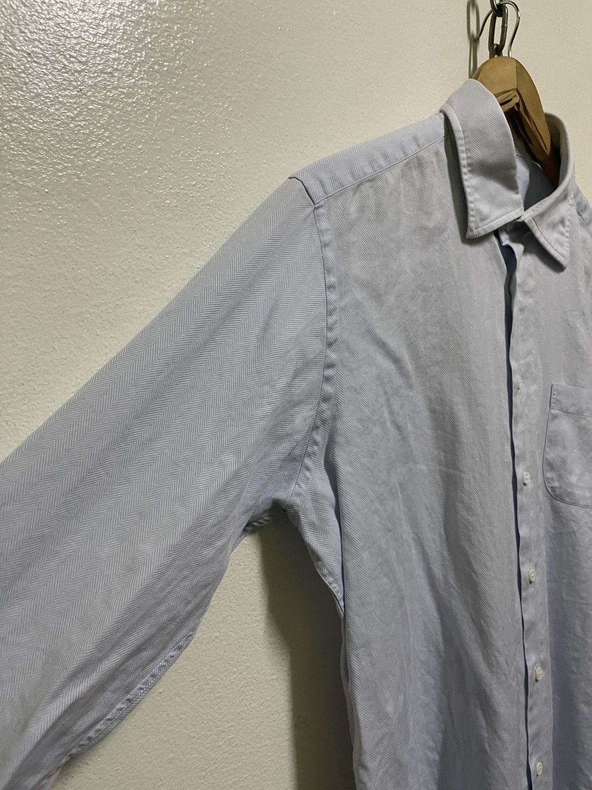 Barneys New York Barneys NY Shirt Long Sleeve Size US L / EU 52-54 / 3 - 2 Thumbnail