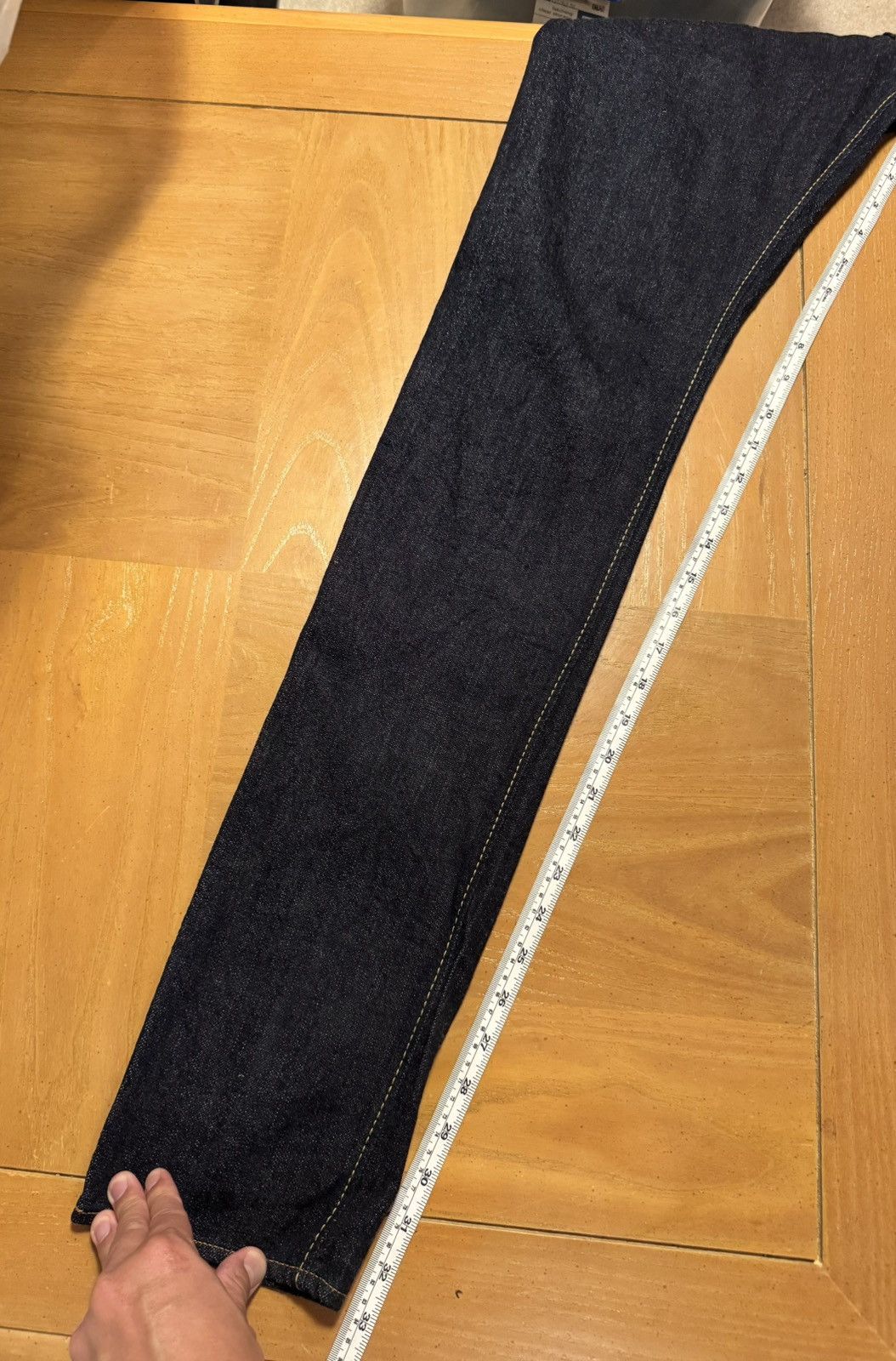 Pure Blue Japan Pure Blue Japan 12oz. Lightweight "Summer Denim" Size US 31 - 14 Thumbnail