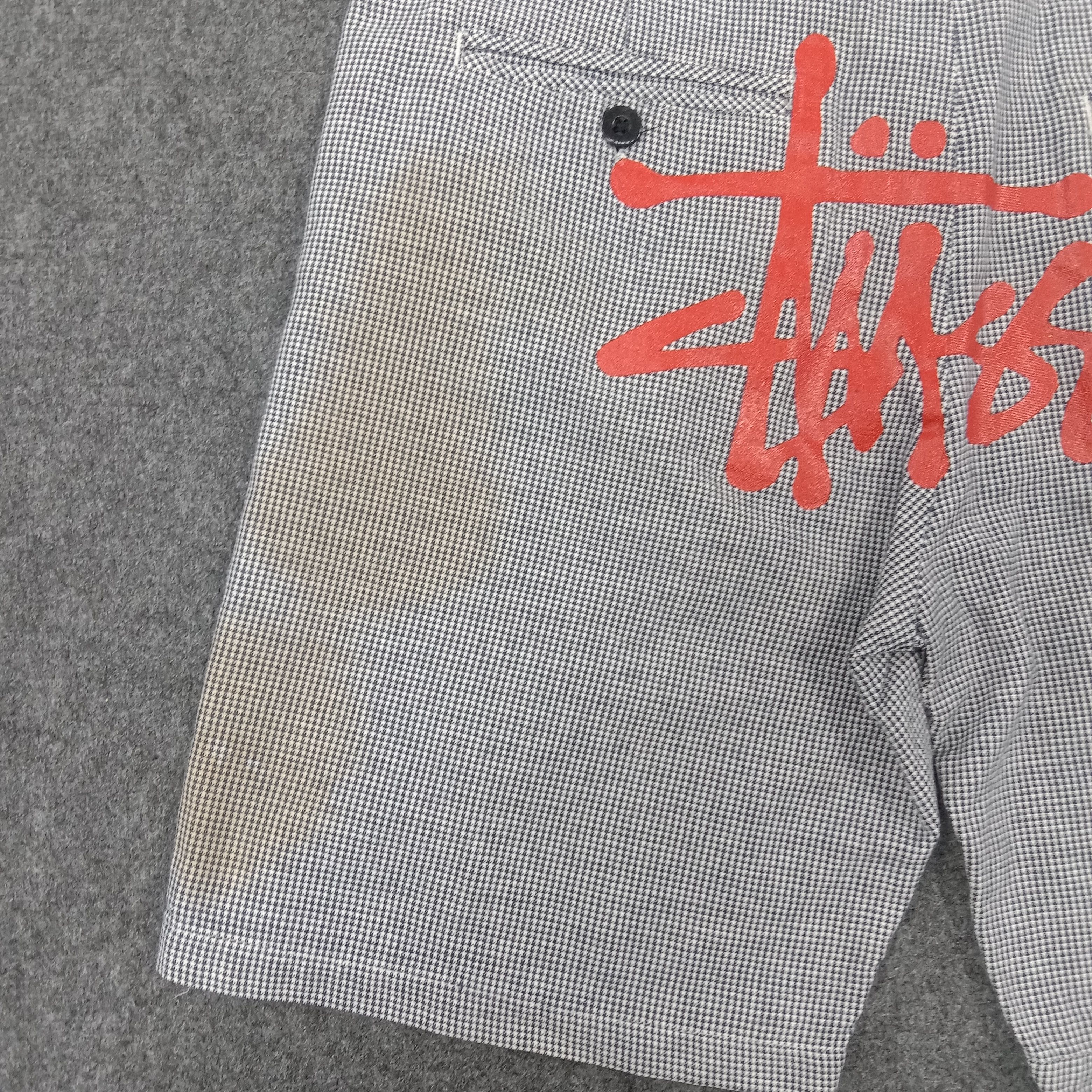 Stussy × Vintage Stussy American Streetwear Brand Short Pants C217N16 Size US 33 - 2 Thumbnail