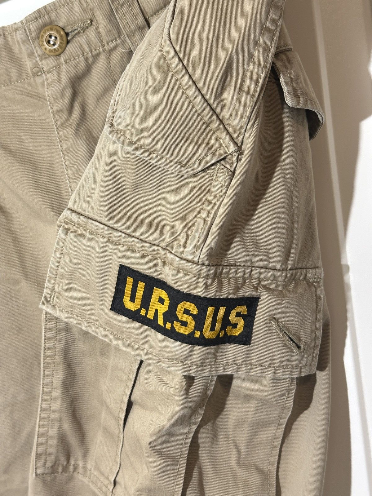 Bape × Wtaps A Bathing Ape Ursus Bape BDU Shorts Beige M Size US 30 / EU 46 - 3 Thumbnail