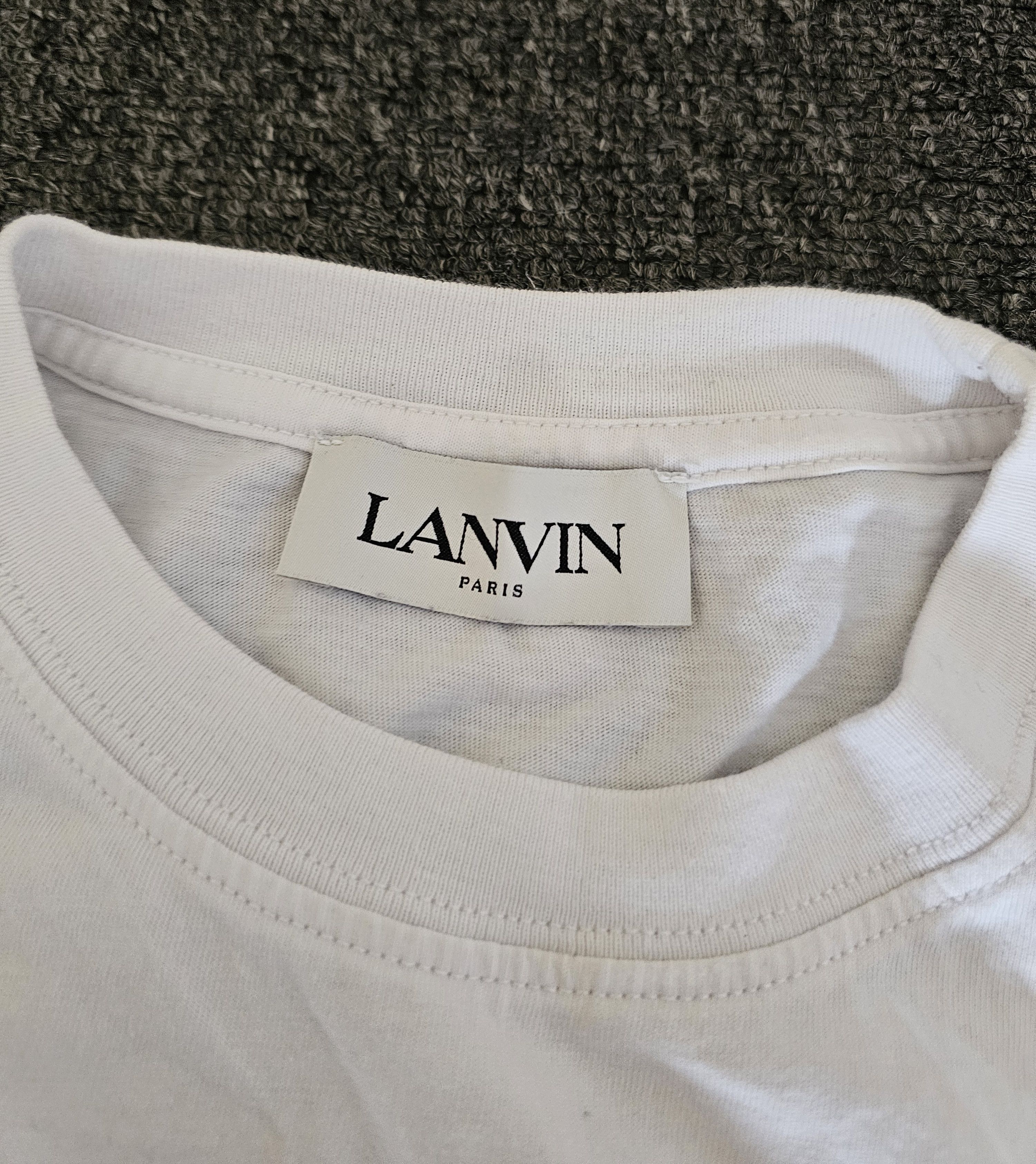 Lanvin Lanvin unisex t-shirts size S Size US S / EU 44-46 / 1 - 3 Thumbnail