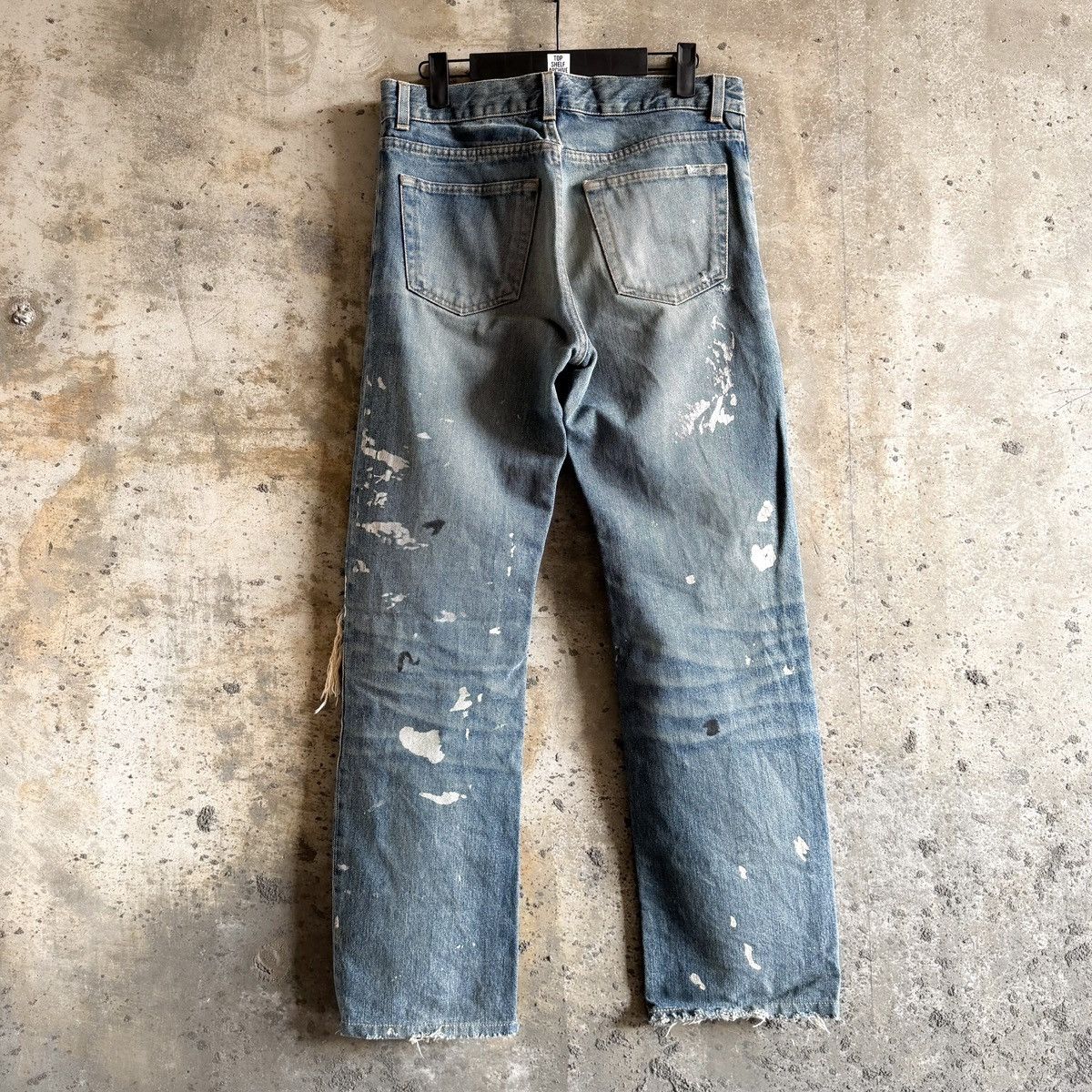 Helmut Lang Helmut Lang Distressed 1998 Painter Denim Size US 31 - 3 Thumbnail