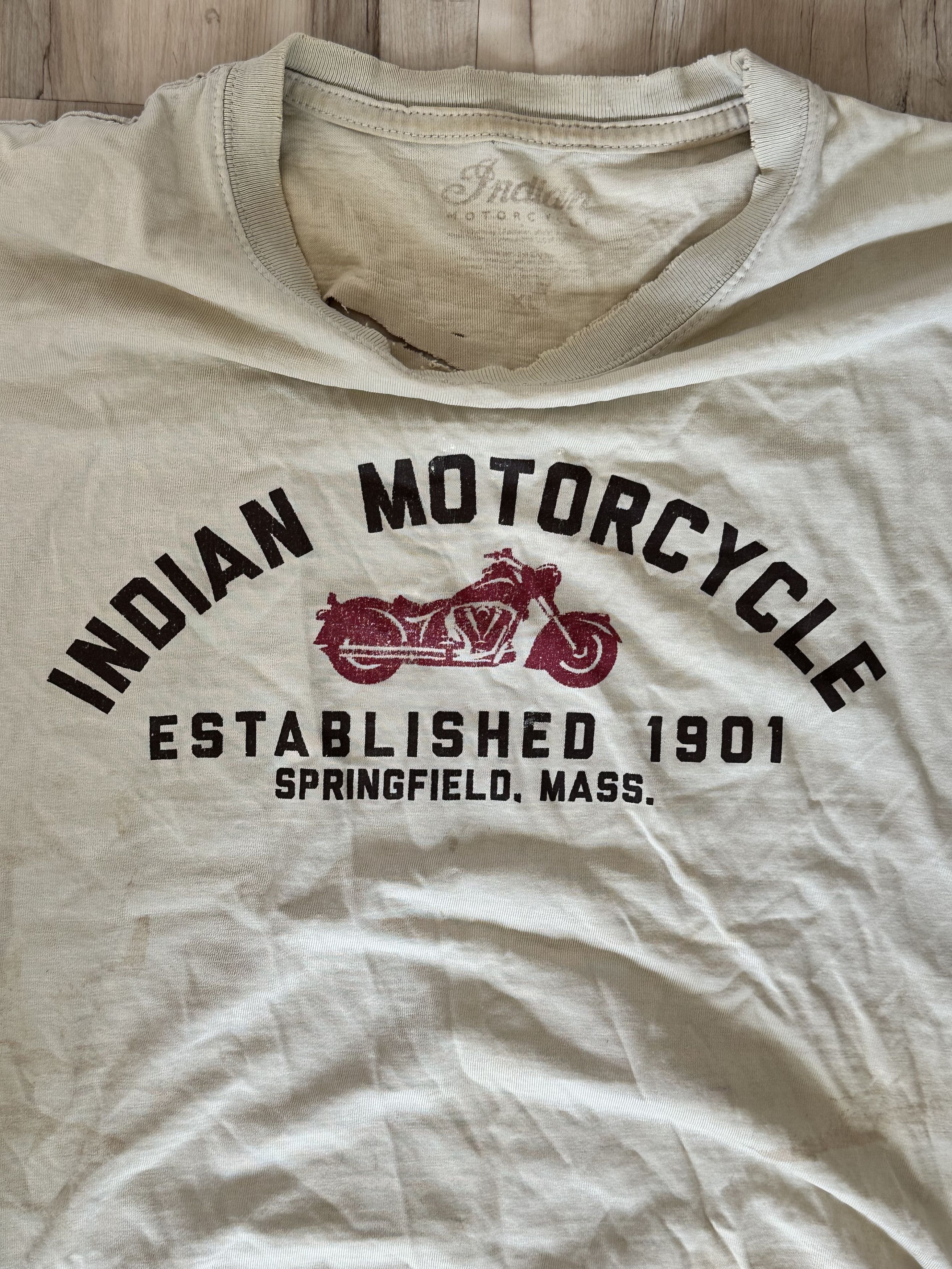 Indian Motorcycle Vintage Distressed Indian Motorcycle Sturgis T-Shirt Size XL Size US XL / EU 56 / 4 - 3 Thumbnail