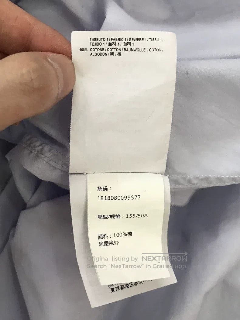 Balenciaga Balenciaga Letter logo shirt with a tied neckline design Size XXS / US 00 / IT 34 - 5 Thumbnail
