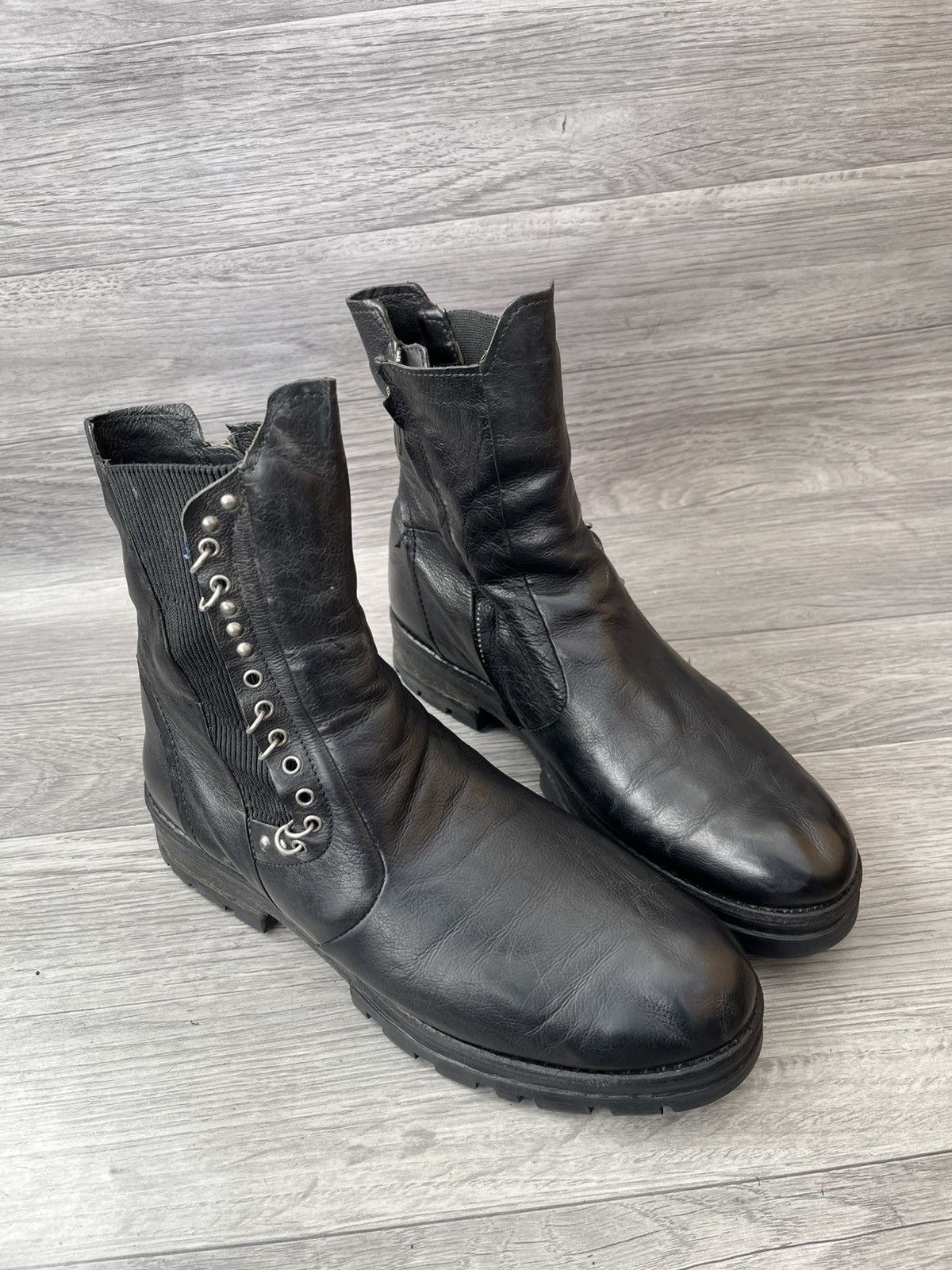 A.S.98 A.S 98 avant garde black grunge boots sz 42 Size US 9 / EU 42 - 7 Thumbnail