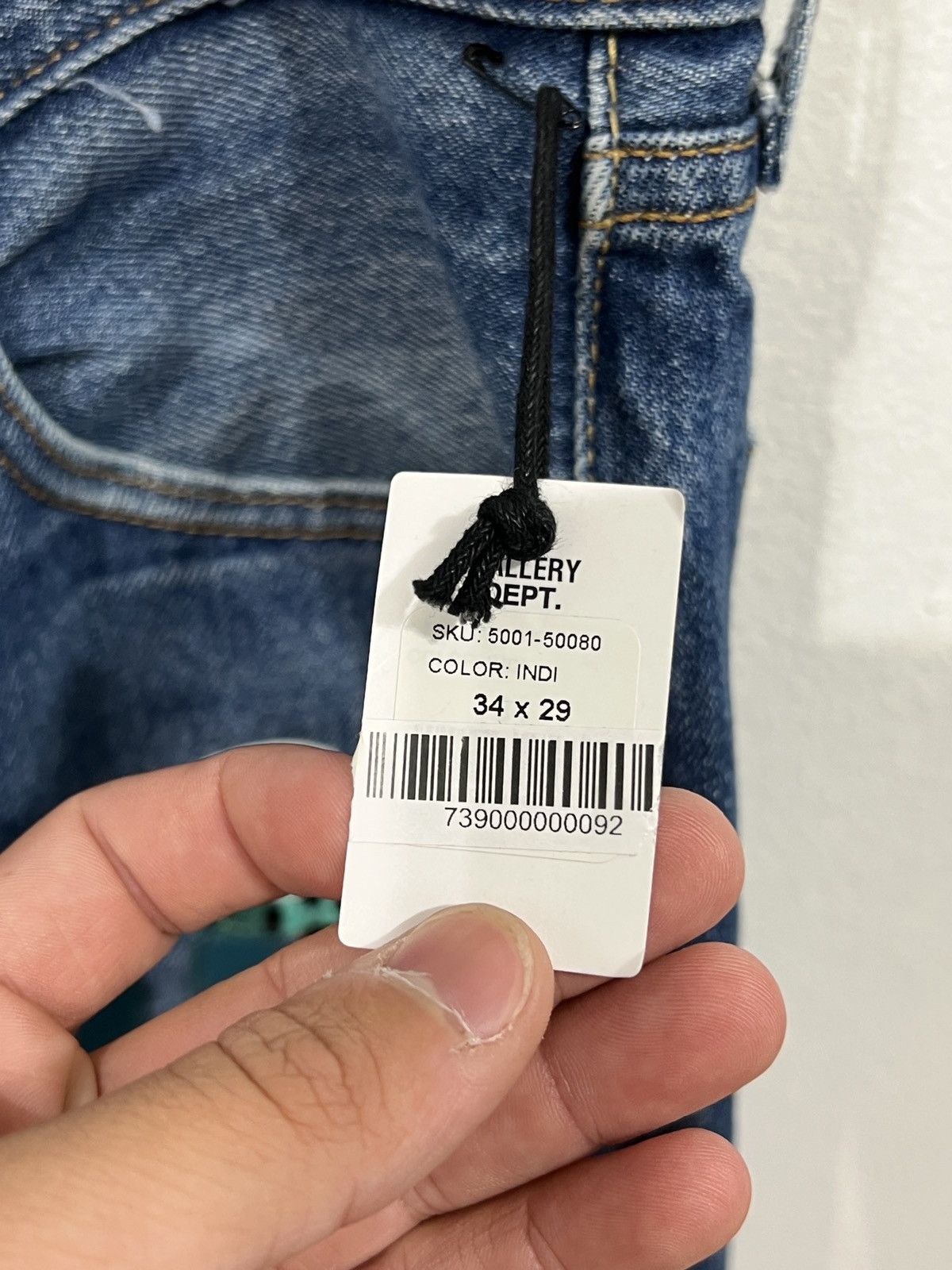 Gallery Dept. Gallery Dept. Denim G Patch Jeans 34/29 Size US 34 / EU 50 - 3 Thumbnail