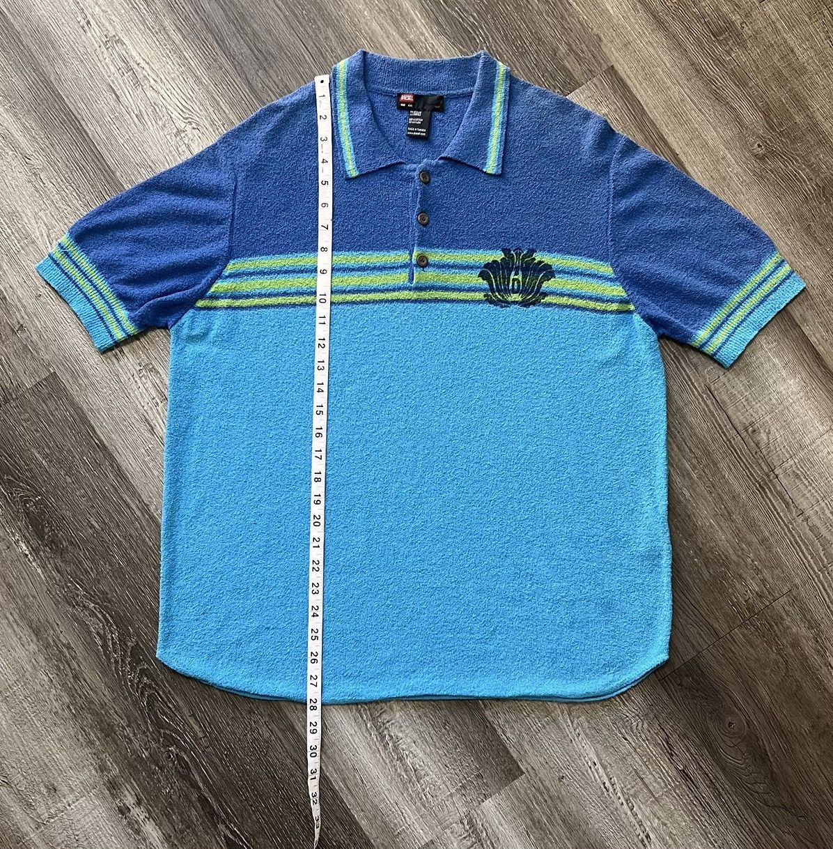 Diesel Vintage Diesel Polo Shirt Size US XL / EU 56 / 4 - 5 Thumbnail