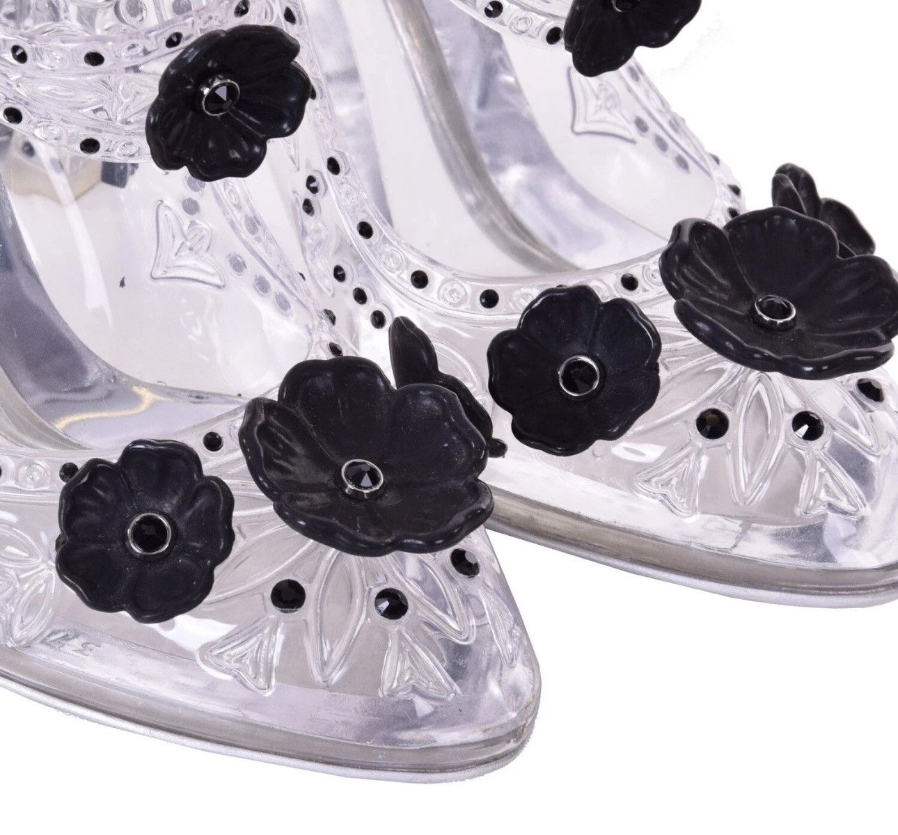Dolce & Gabbana DOLCE & GABBANA Transparent Cinderella PVC Crystal Pumps Size US 8 / IT 38 - 5 Thumbnail
