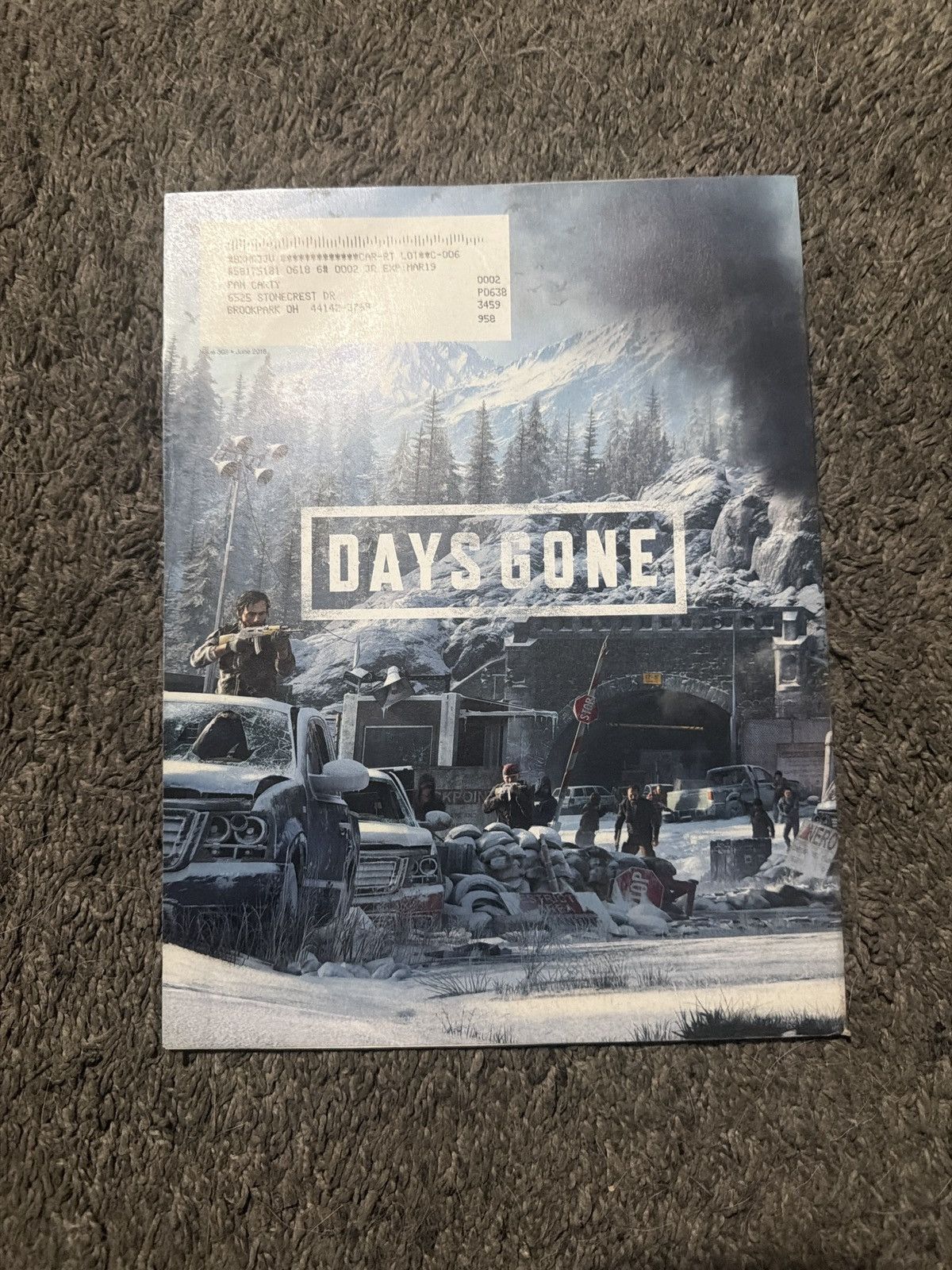 Hypebeast 2018 Game Informer Volume XXVIII Number 6 Issue 302 Size ONE SIZE - 2 Thumbnail