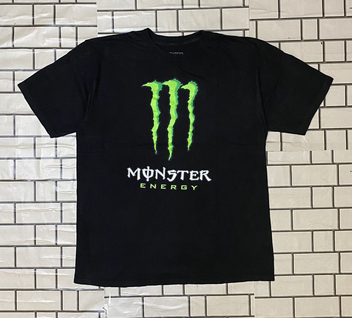 Vintage Vintage y2k Monster Energy Size US XL / EU 56 / 4 - 5 Thumbnail