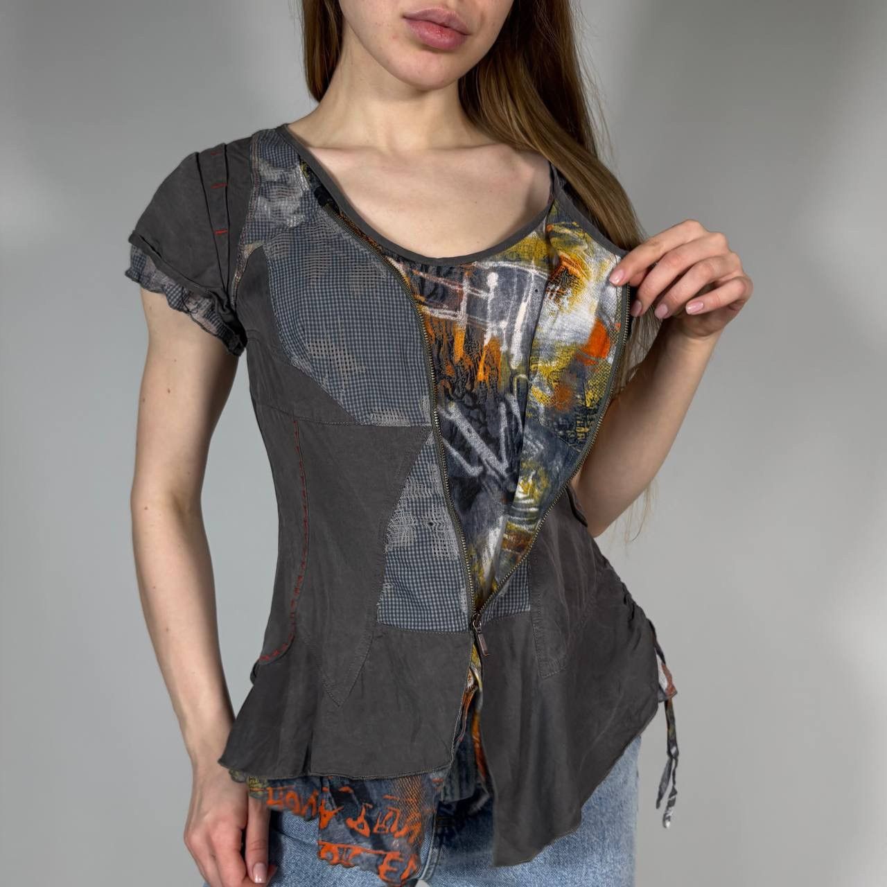 Japanese Brand Vintage Y2K Fille Des Sables Japanese Retro Style T-shirt Size M / US 6-8 / IT 42-44 - 2 Thumbnail