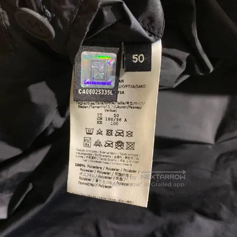 Fendi Fendi Black Men's Outerwear Jacket . Size US L / EU 52-54 / 3 - 7 Thumbnail