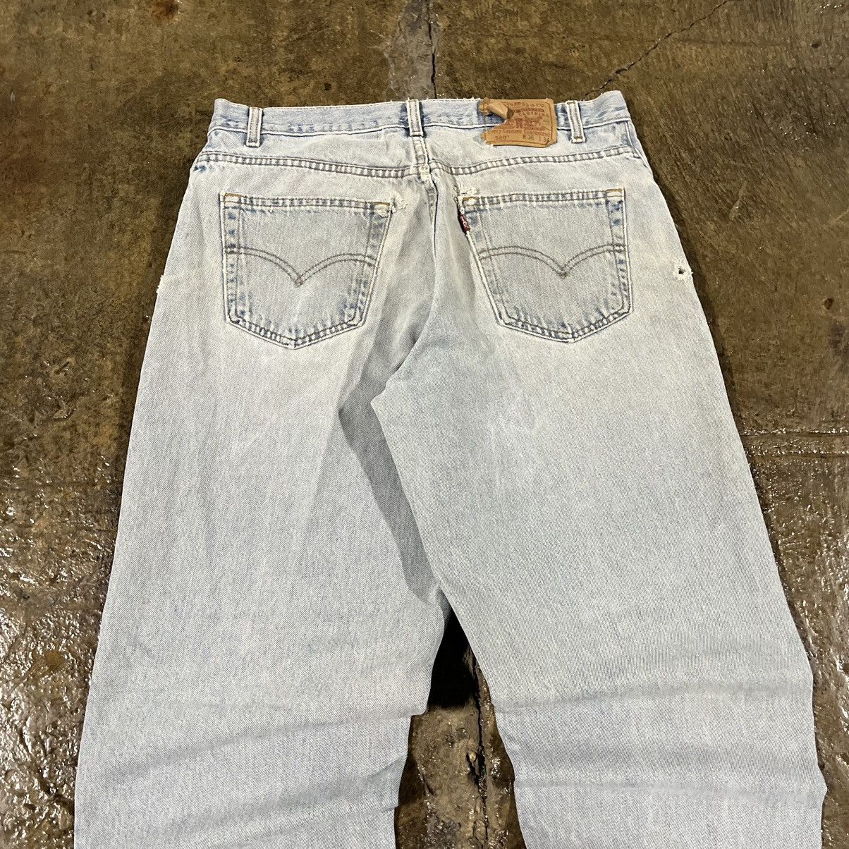 Levi's × Vintage Crazy Vintage 90s Levi's 560 Faded Baggy Loose Fit Jeans Size US 36 / EU 52 - 5 Thumbnail