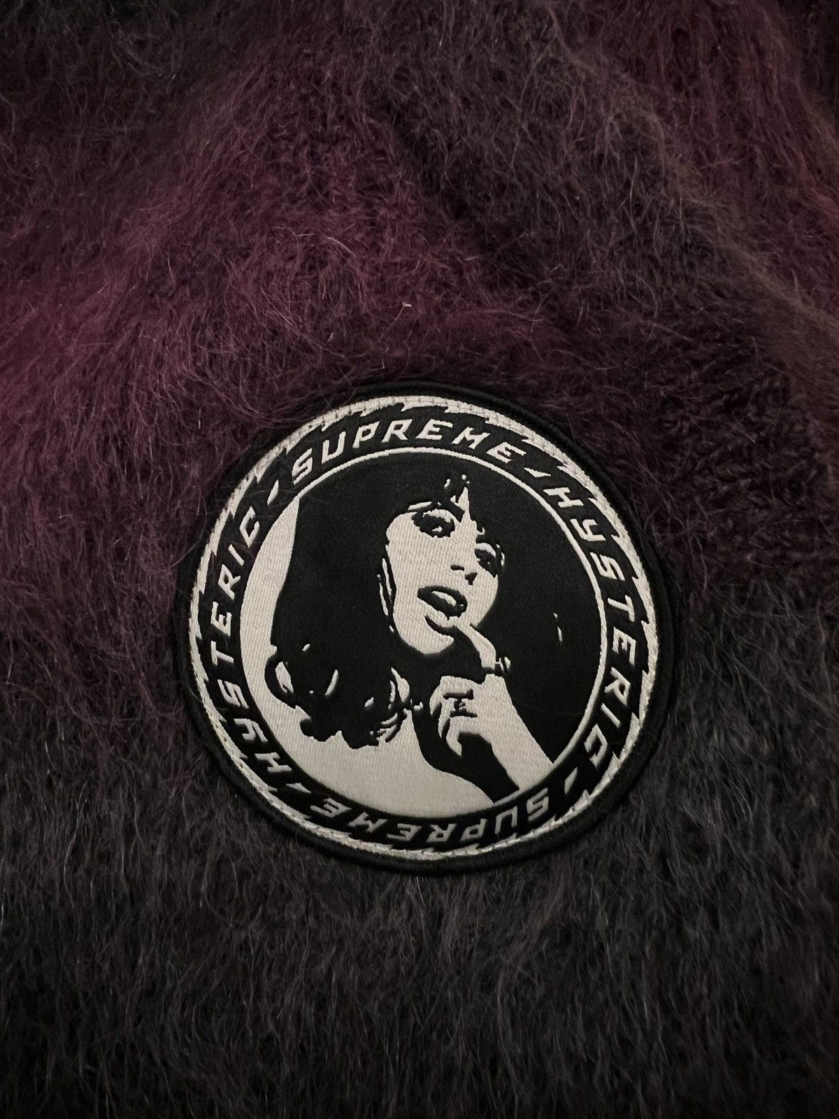 Hysteric Glamour × Supreme Supreme®/Hysteric Glamour Mohair Zip Up Hooded Sweater Size US M / EU 48-50 / 2 - 7 Thumbnail