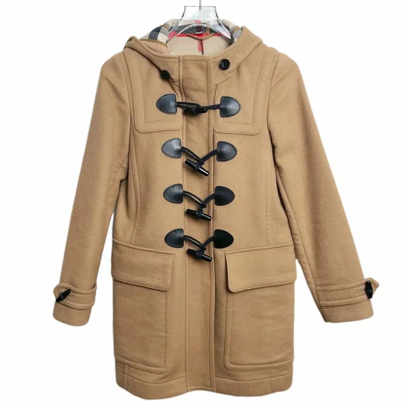 Burberry Burberry Women's Khaki Cotton Coat Size M / US 6-8 / IT 42-44 - 1 Thumbnail
