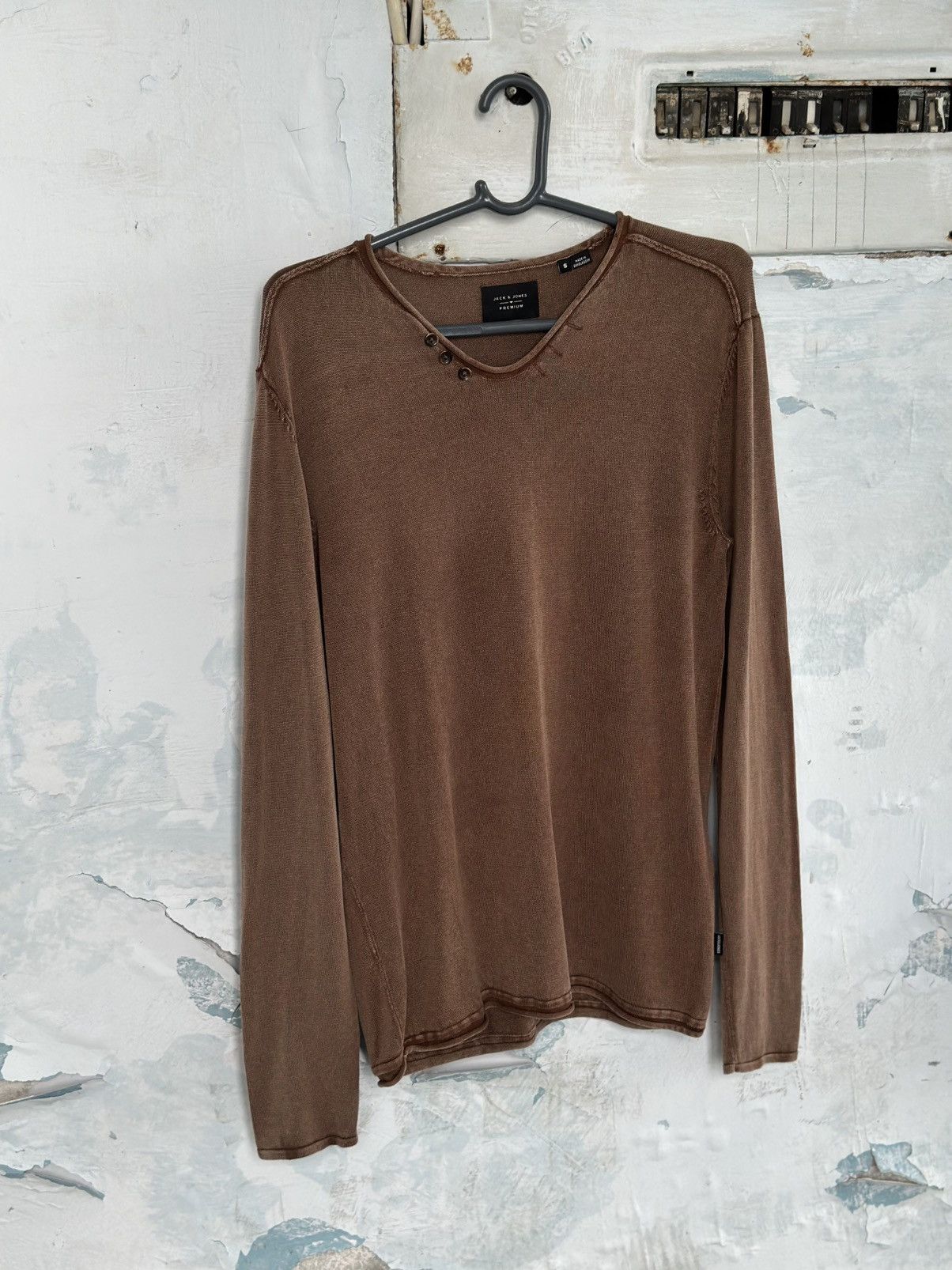 POST ARCHIVE FACTION (PAF) VTG Jack & Jones Long sleeve T-shirts Size S Grunge Avantgar Size US S / EU 44-46 / 1 - 1 Thumbnail