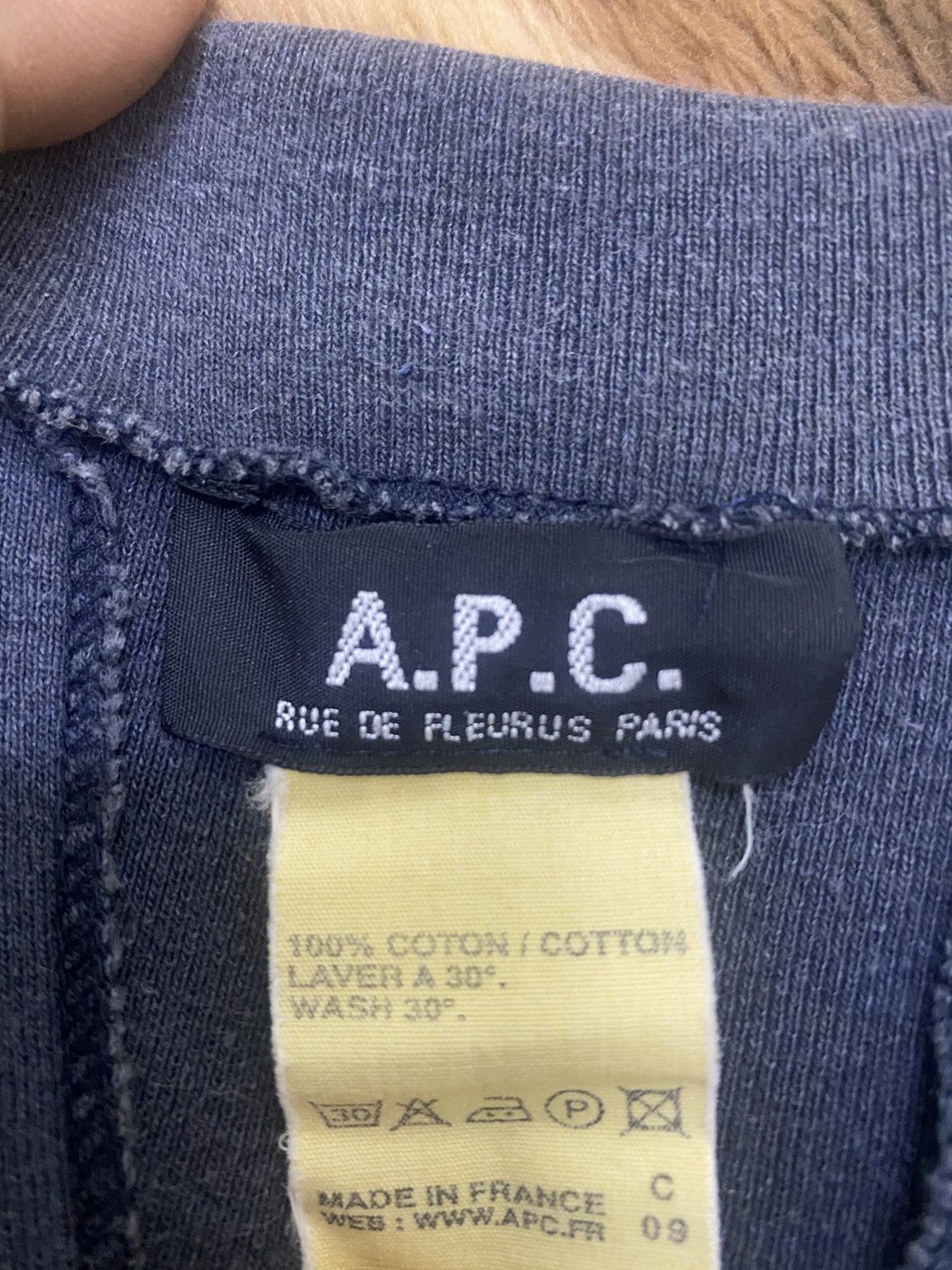 A.P.C. APC PLAIN SHIRT JAPANESE PUNK STYLE VINTAGE 90s RARE Size US M / EU 48-50 / 2 - 5 Thumbnail