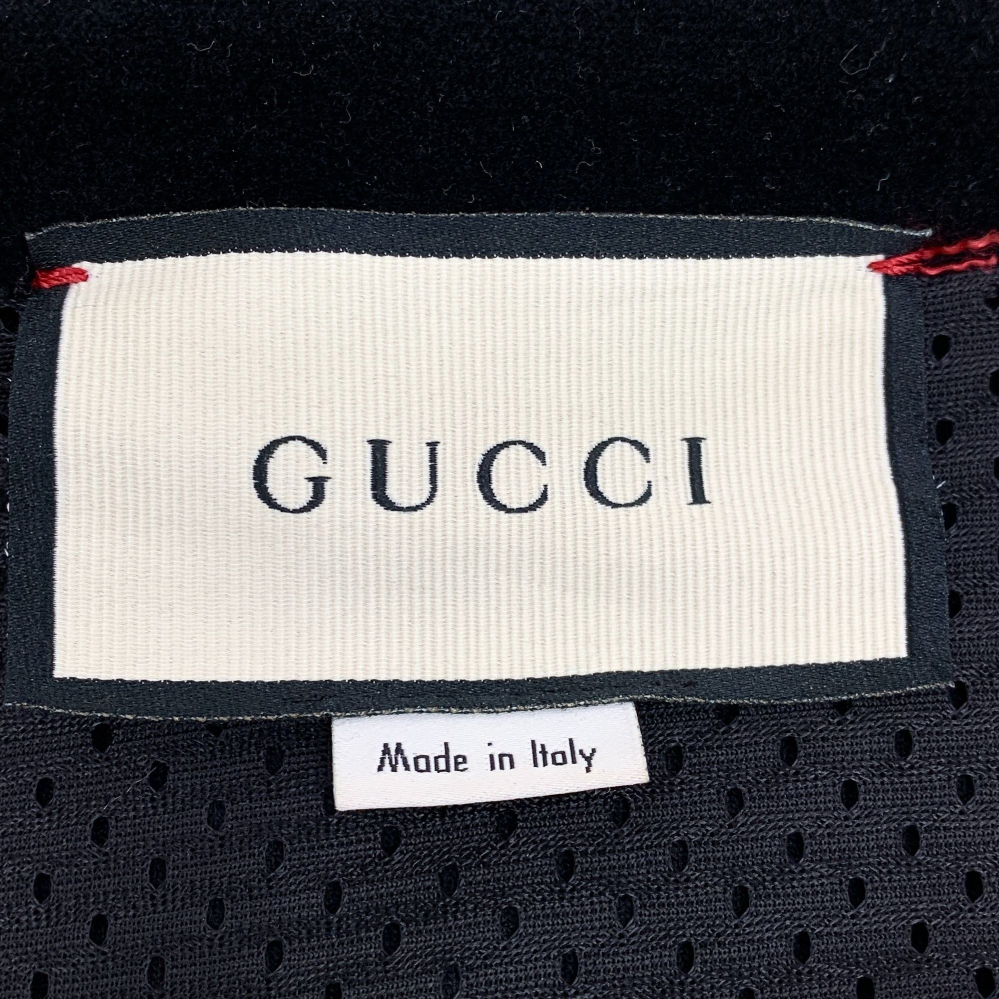 Gucci Gucci Black Velvet Maison De LAmour Track Jacket With Embroi Size XS / US 0-2 / IT 36-38 - 6 Thumbnail