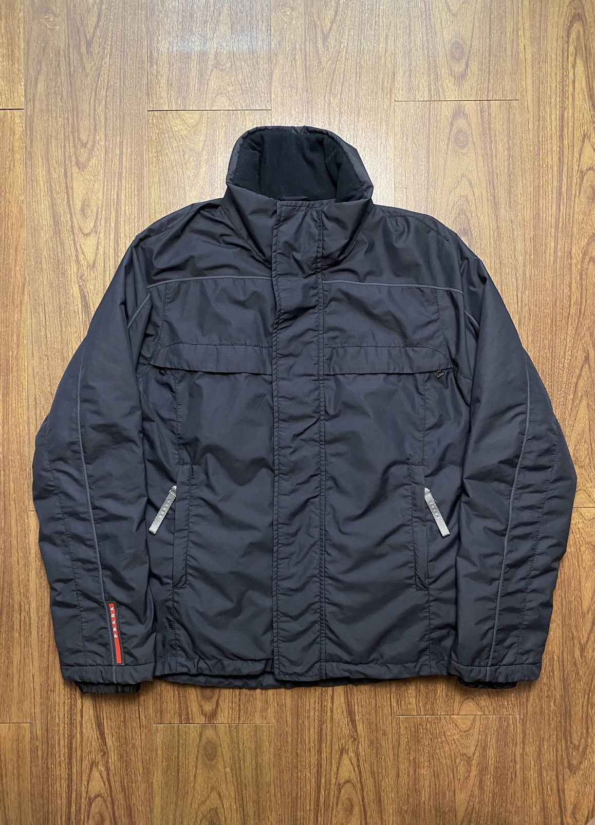 Prada 2000s Prada Sport Goretex Nylon Padded Multizip Jacket | Grailed