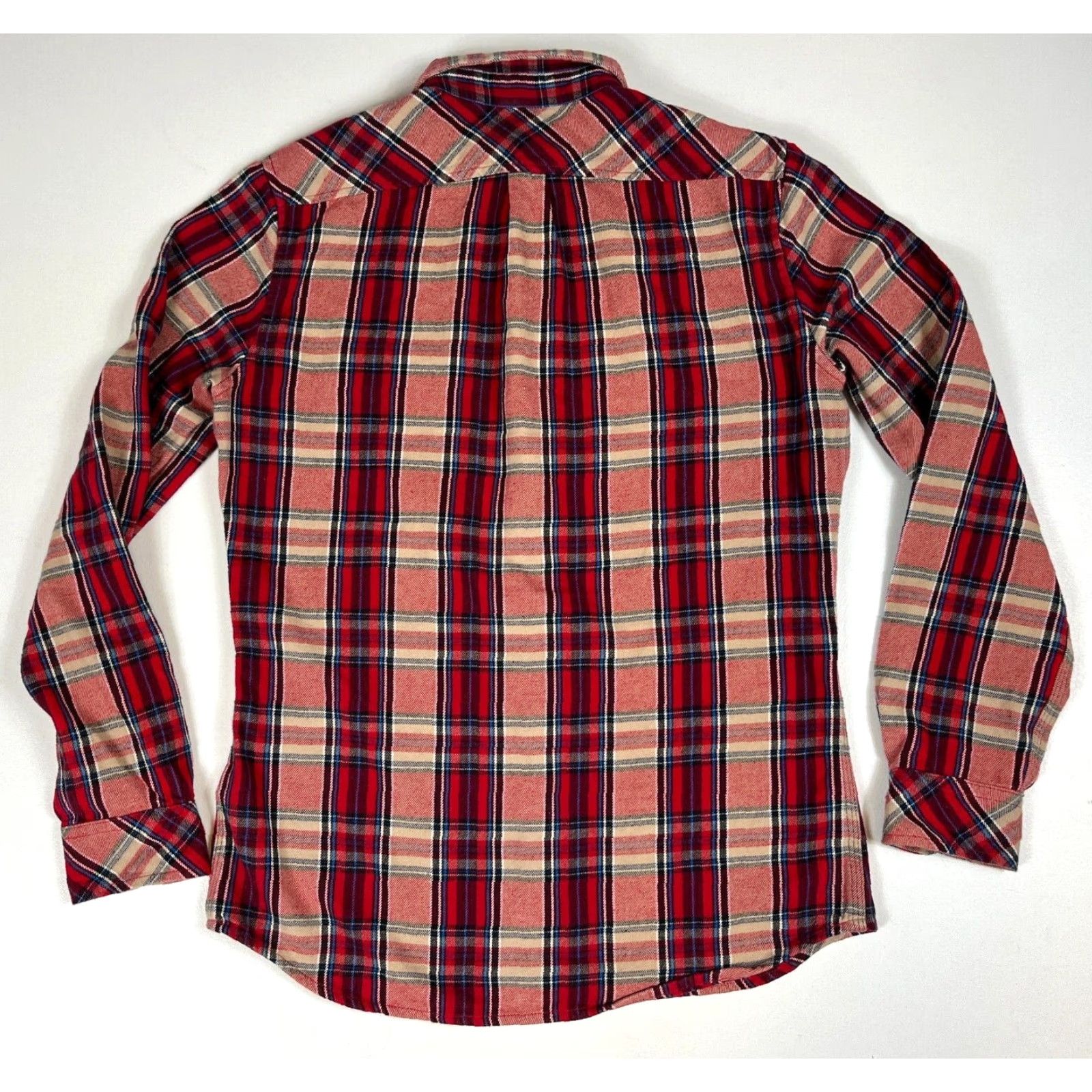 Diesel Diesel Men’s Button-Up Flannel Shirt Plaid Size M Red Cotton Winter Streetwear Casual Size US M / EU 48-50 / 2 - 3 Thumbnail