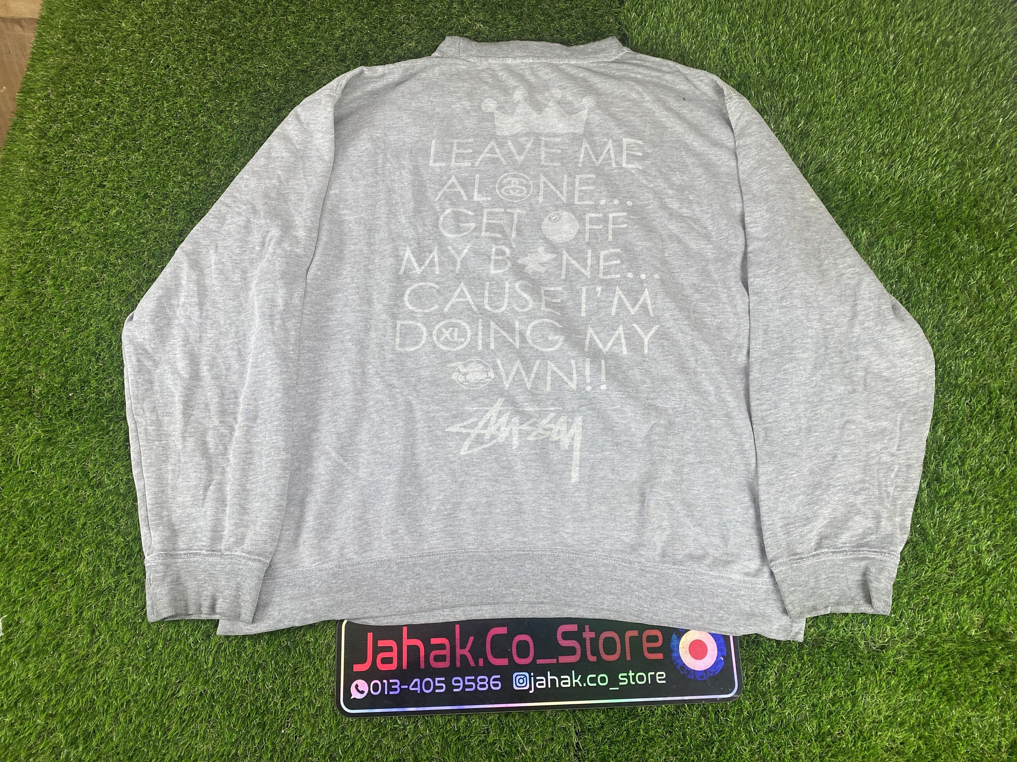Stussy Stussy Sweatshirt (S185) Size US L / EU 52-54 / 3 - 7 Thumbnail