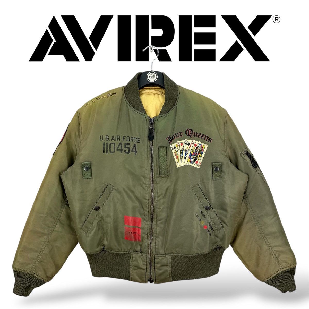 【Lサイズ】AVIREX7522 MA-1 SAGE Avirex × Comoli Avirex7522 MA-1 bomber jacket - sage green / olive