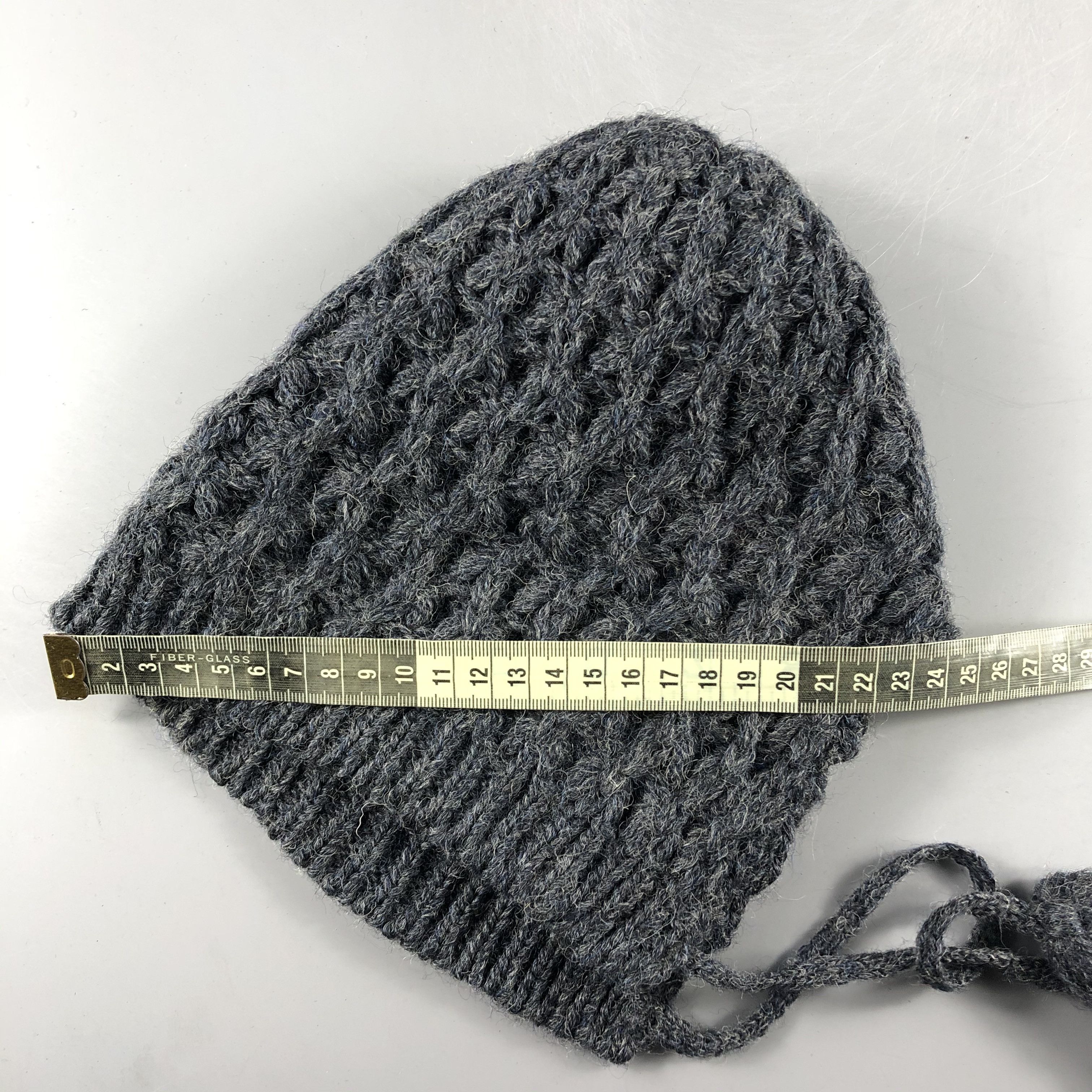 Vintage Womens Unknown Knit Beanie Snow Hat Snow Cap -D324 Size ONE SIZE - 3 Thumbnail