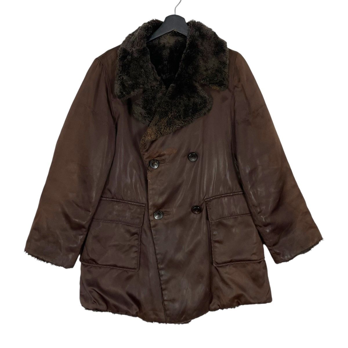 If Six Was Nine Vintage Pinky Dianne Faux Fur Jacket Riversible Jacket Size US S / EU 44-46 / 1 - 2 Thumbnail
