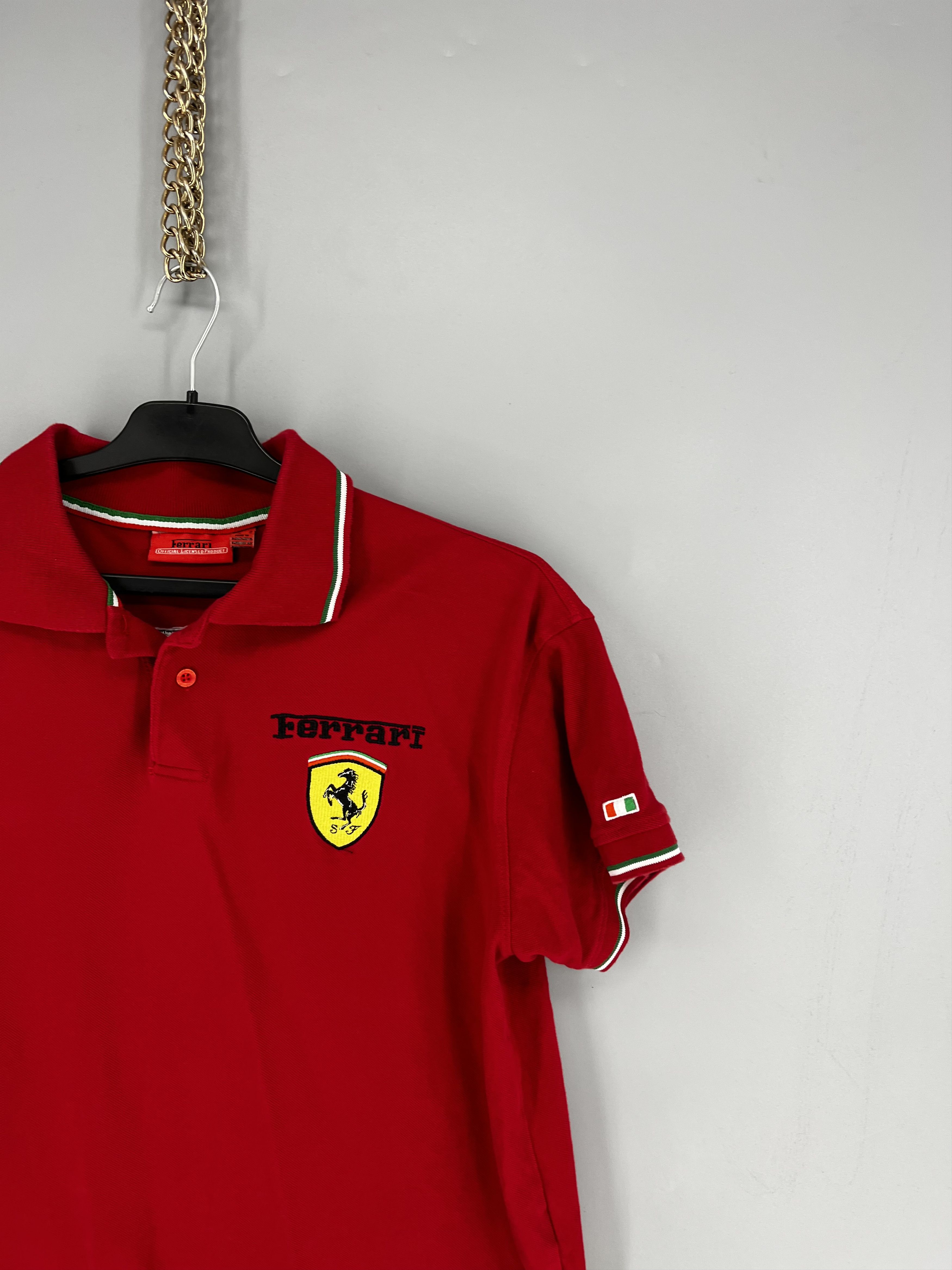 Ferrari FERRARI T SHIRT JERSEY RACING FORMULA ONE SHELL OFFICIAL Size M / US 6-8 / IT 42-44 - 5 Thumbnail