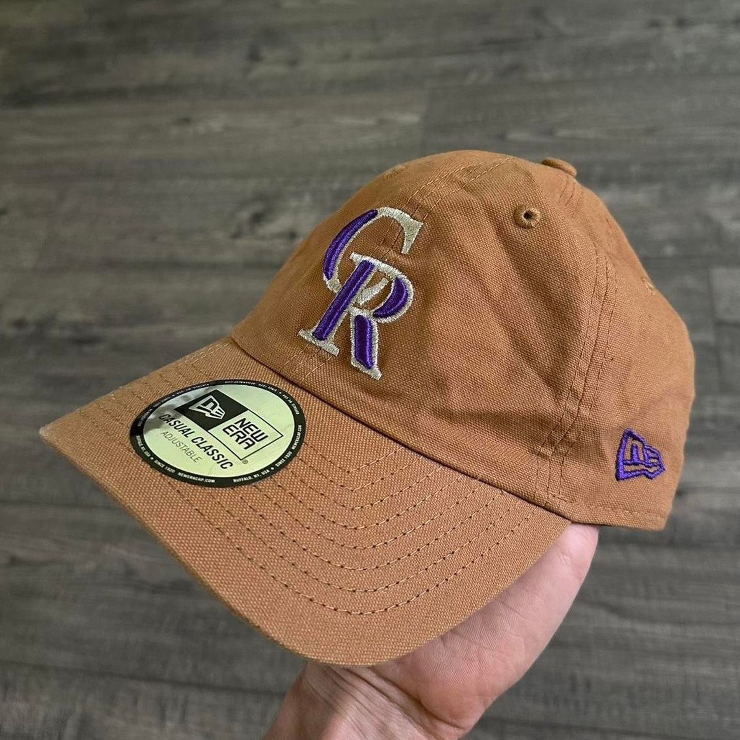 MLB Colorado Rockies New Era MLB Adjustable Baseball Hat Cap Size ONE SIZE - 1 Thumbnail