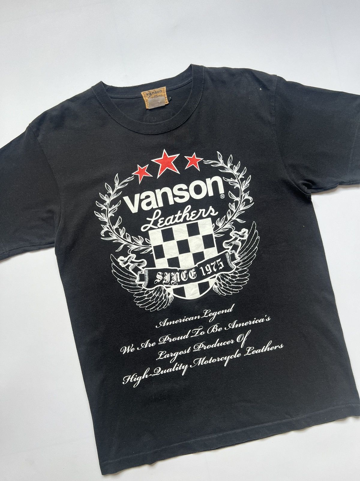 JACKROSE × Vanson Leathers × Vintage Vanson Leathers American Legend Tees Size US M / EU 48-50 / 2 - 5 Thumbnail