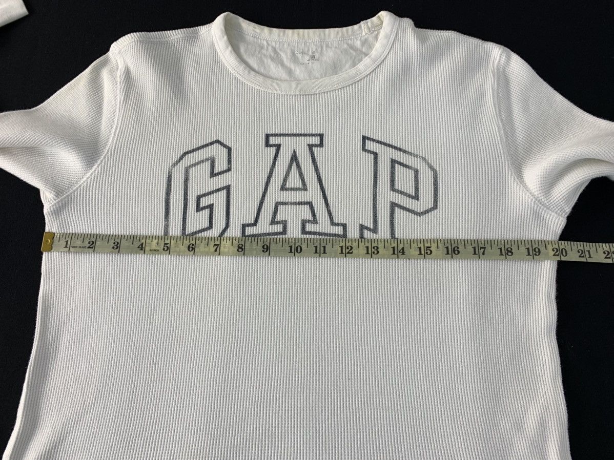 Gap GAP Spell Out Longsleeve Crewneck Printed Tee Size L / US 10 / IT 46 - 8 Thumbnail