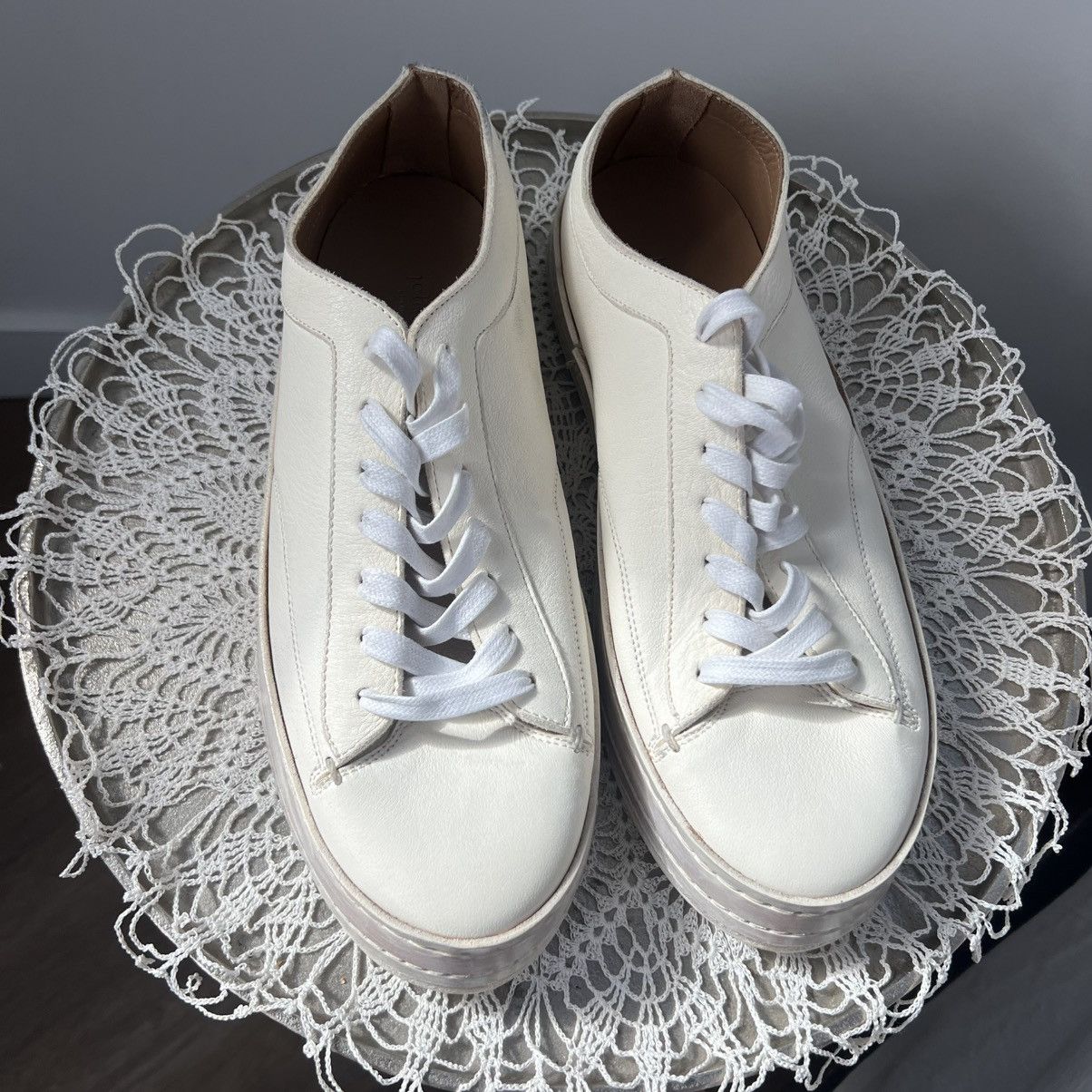John Varvatos All Leather Sneaker Size US 9.5 / EU 42-43 - 4 Thumbnail