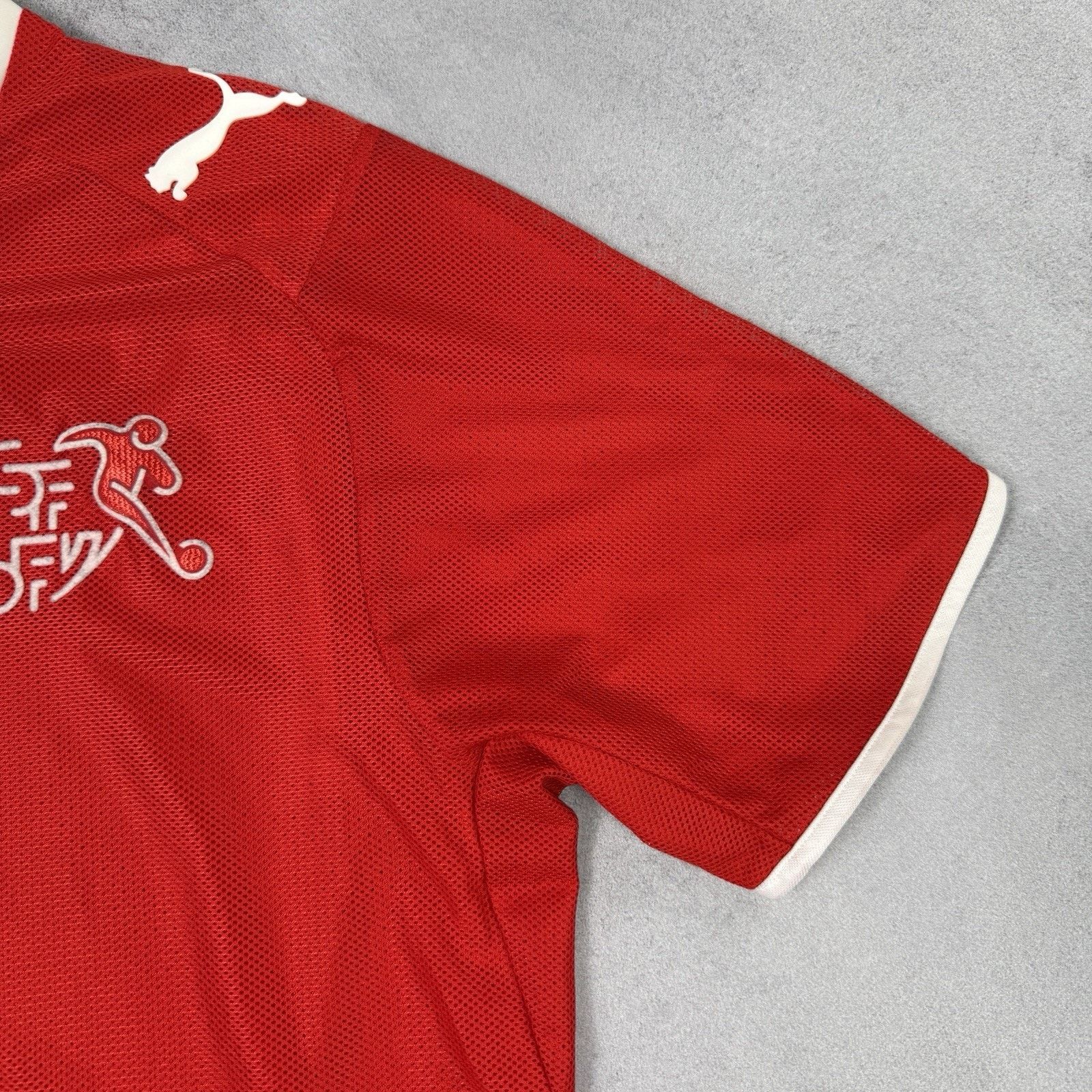 Puma Switzerland Puma 2008 2010 Home Soccer Jersey Size M Red Size US M / EU 48-50 / 2 - 2 Thumbnail