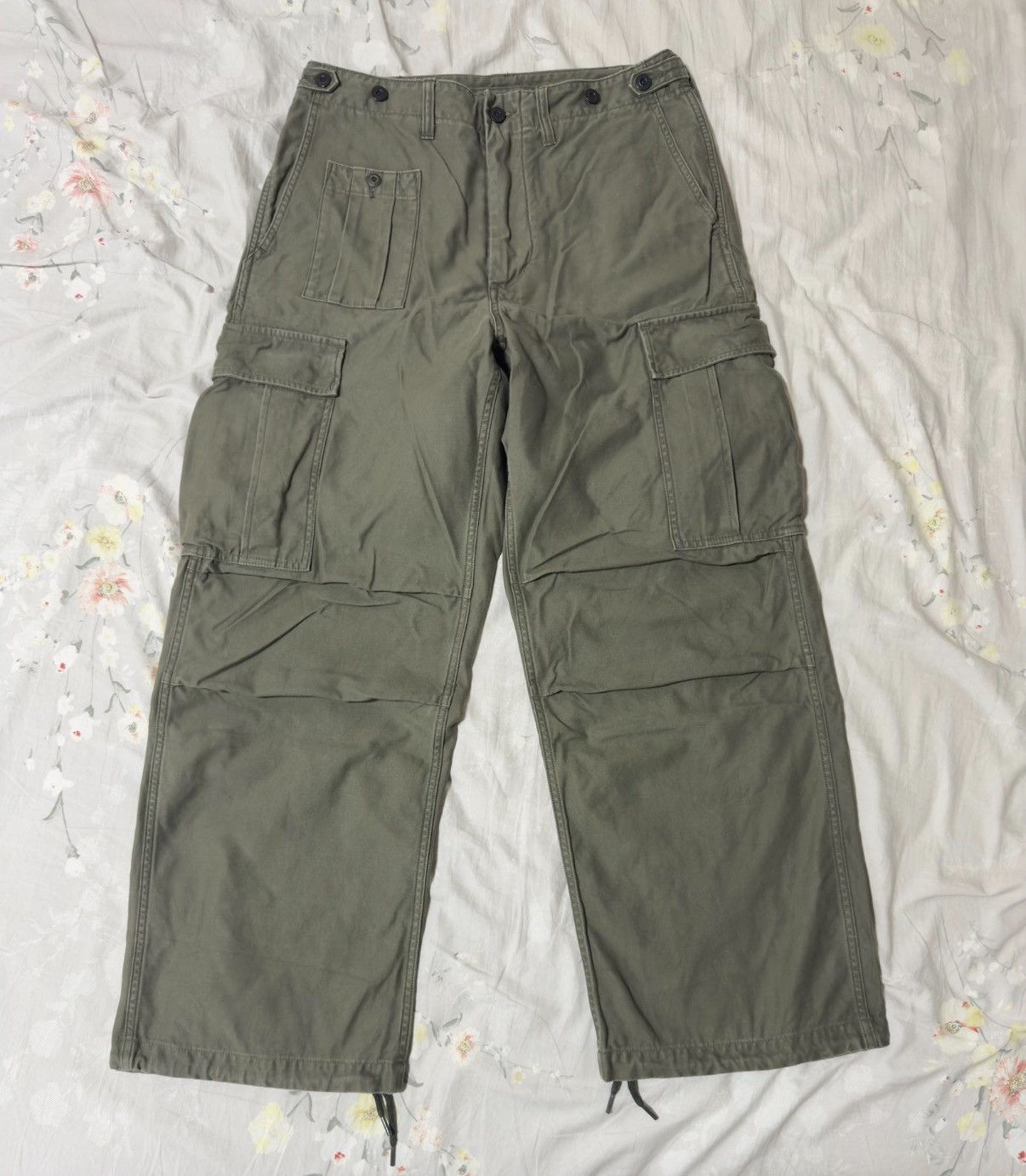 Nigel Cabourn Nigel Cabourn army cargo M51 fatigue pants Size US 32 / EU 48 - 1 Thumbnail