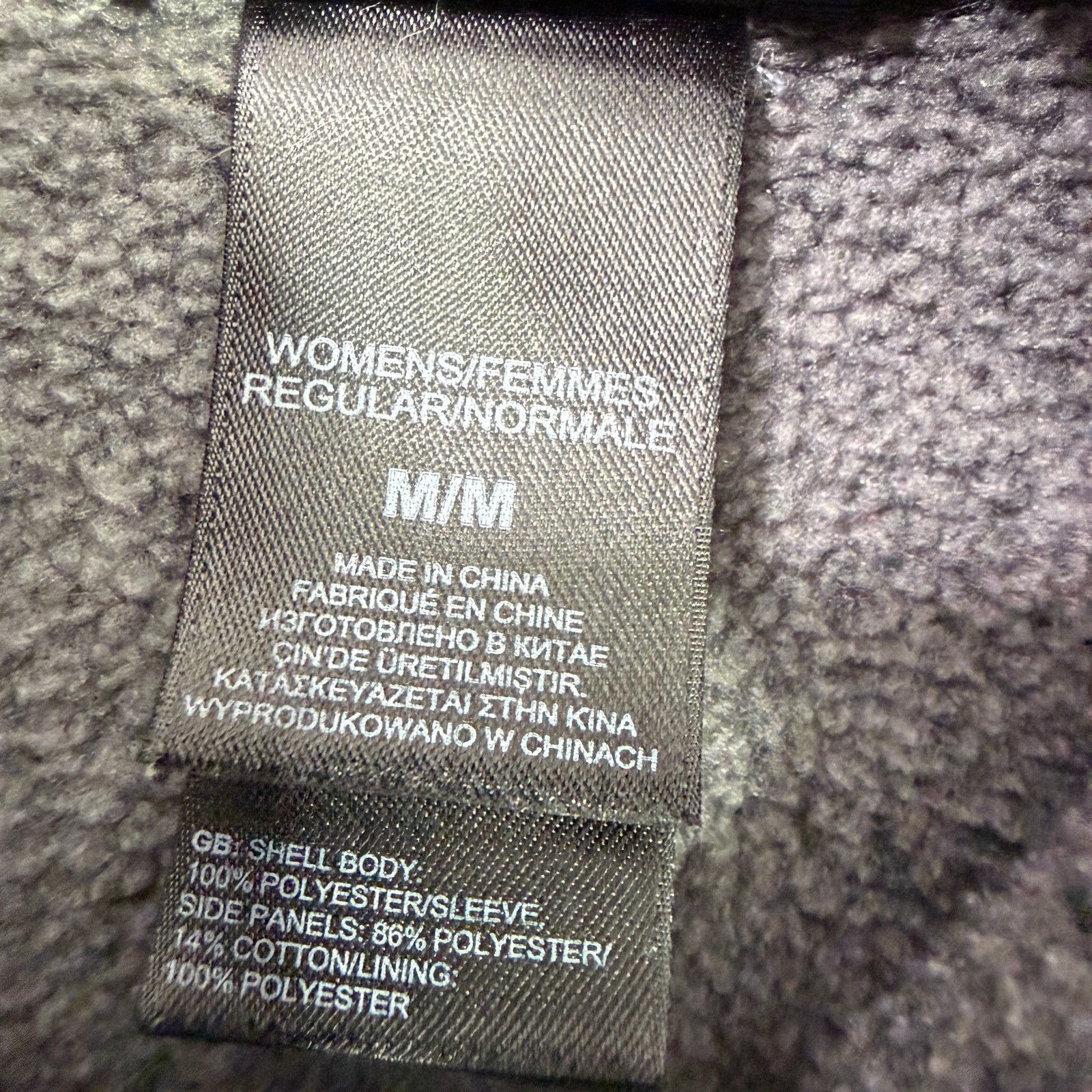 The North Face The North Face Jacket Women's Medium Gray Black Full Zip Size M / US 6-8 / IT 42-44 - 5 Thumbnail