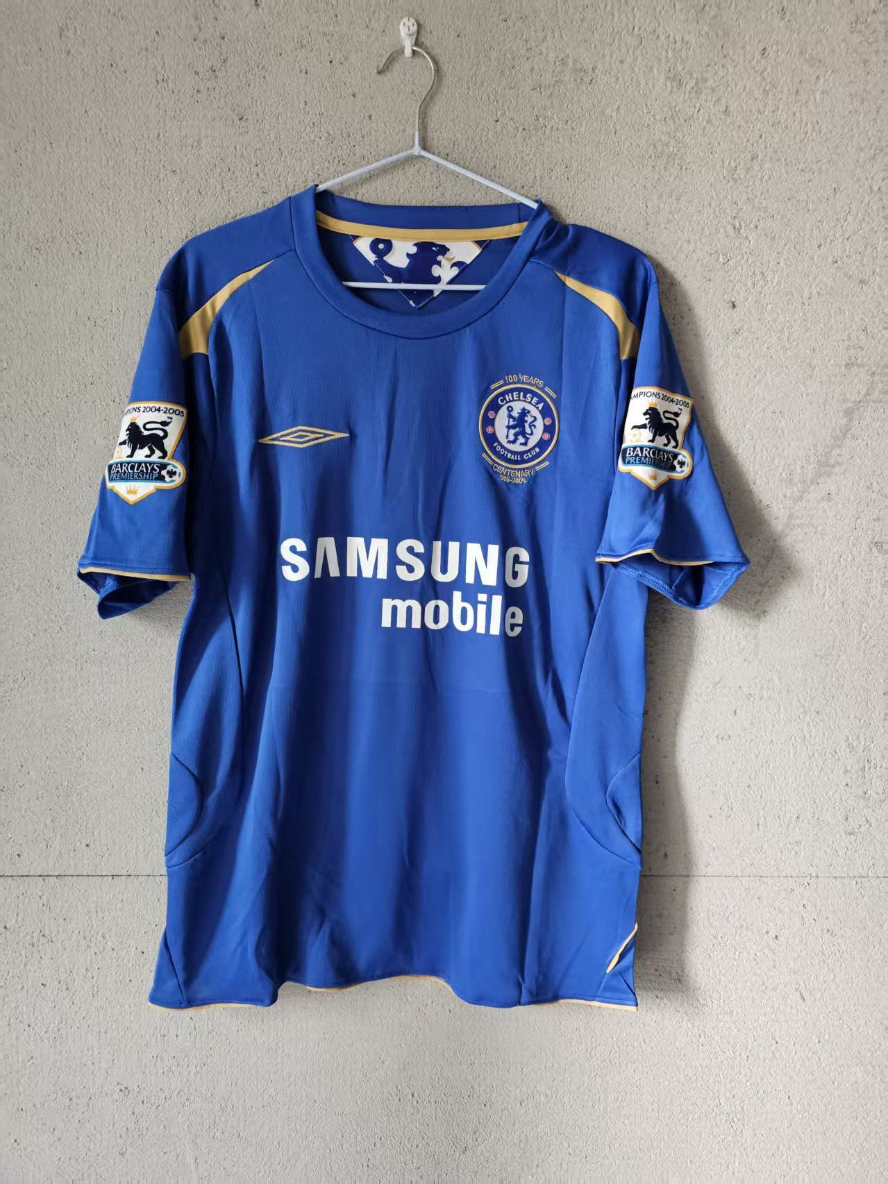 Other 2005 Chelsea #15 Didier Drogba Jersey Home Size US S / EU 44-46 / 1 - 2 Thumbnail