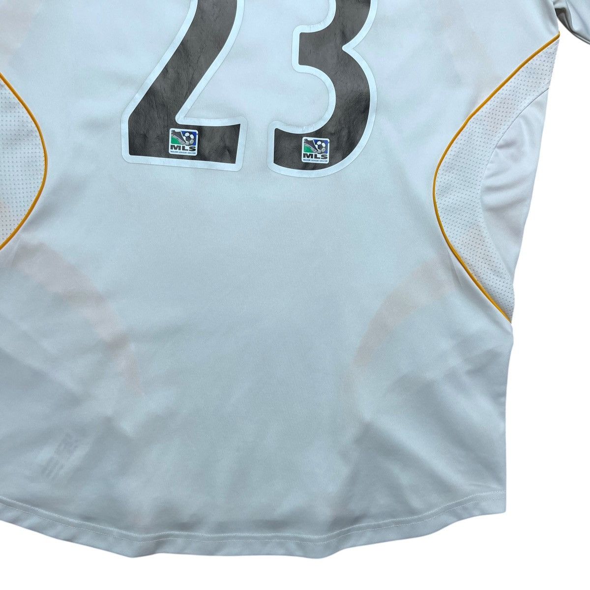Adidas 2007 LA Galaxy David Beckham Adidas Soccer Football Jersey Size US L / EU 52-54 / 3 - 14 Thumbnail
