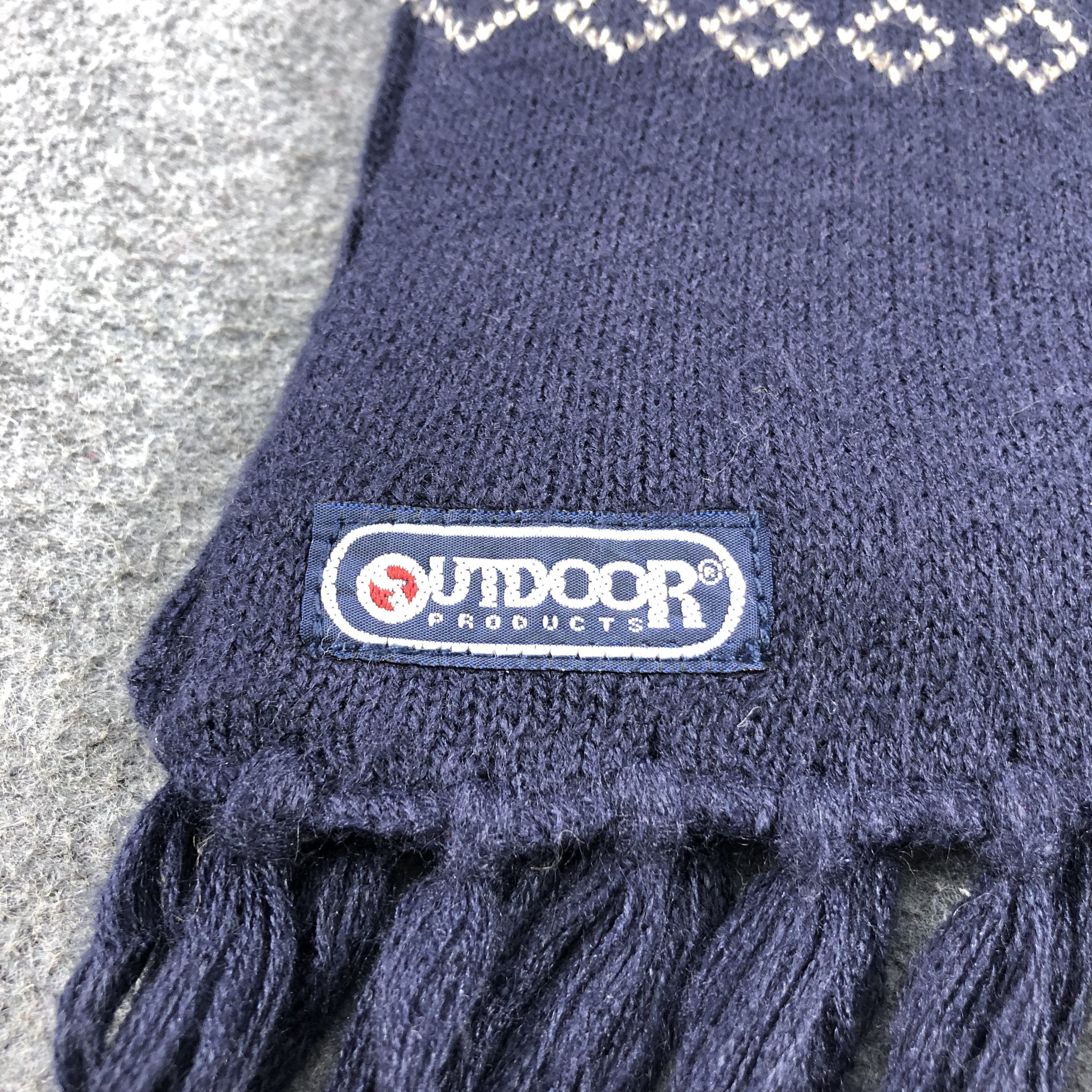 Vintage Outdoor Wool Scarf Muffler V725 Size ONE SIZE - 4 Thumbnail
