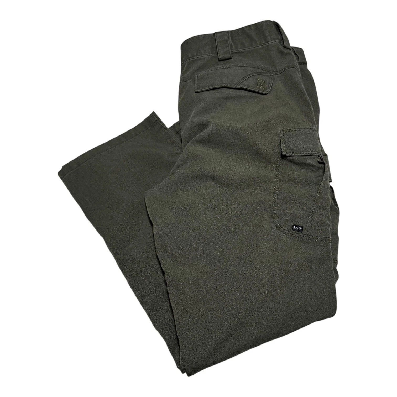 5.11 5.11 Tactical Olive Green Cargo Pants Men's 40x31.75 Size US 40 / EU 56 - 1 Thumbnail