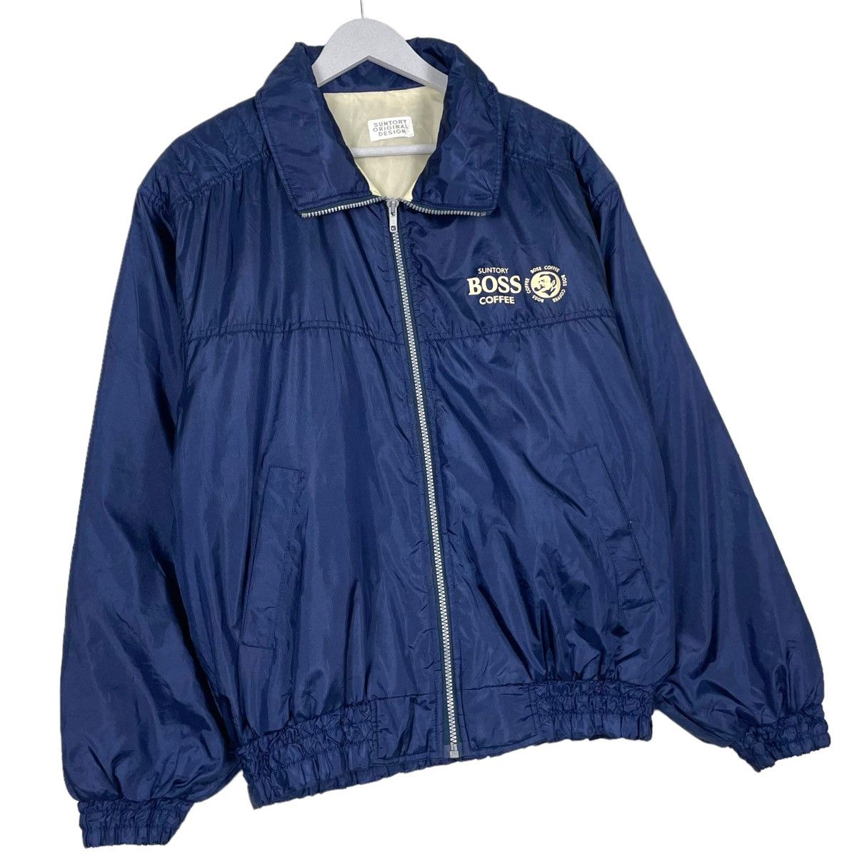 Japanese Brand × Vintage 💥SUNTORY COFFEE JAPAN BIG LOGO BOMBER JACKET Size US L / EU 52-54 / 3 - 4 Thumbnail