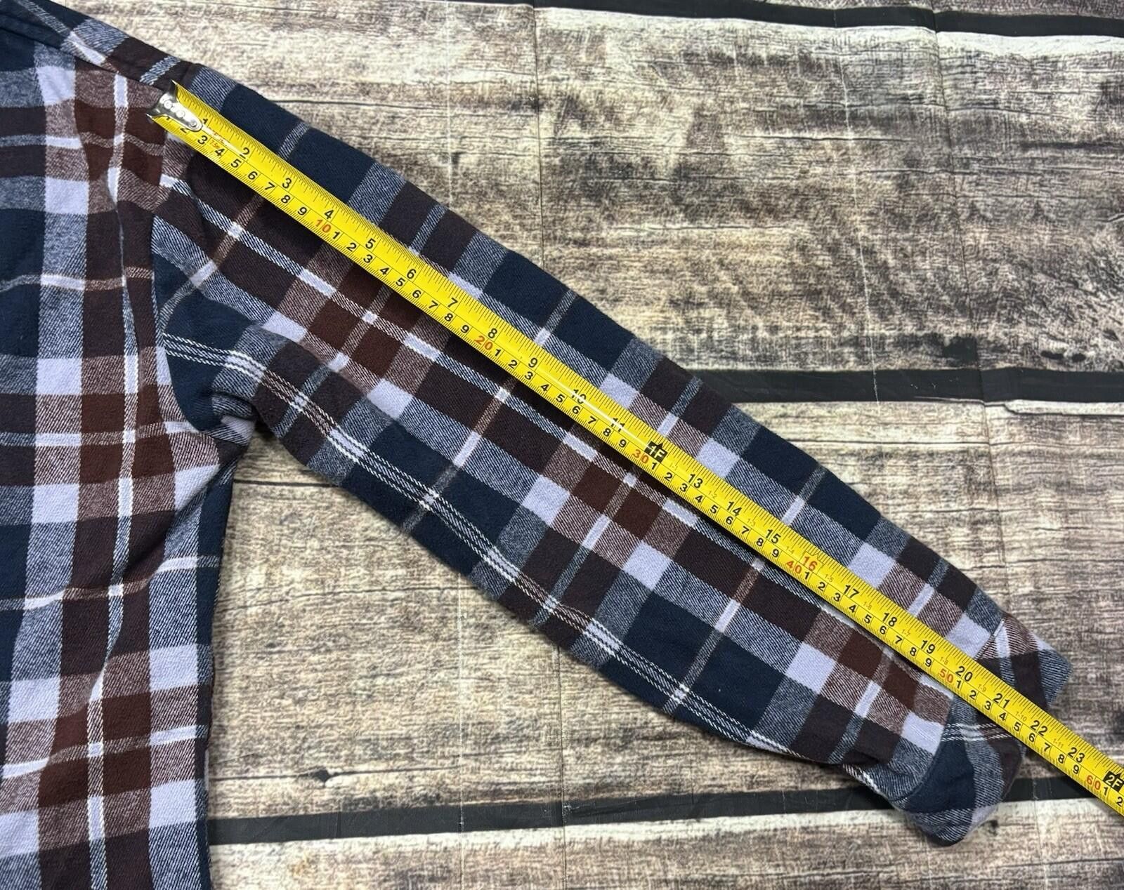 Vans Vans Shacket Men XL Flannel Thick Pocket Cotton Shirt Jacket Size US XL / EU 56 / 4 - 11 Thumbnail