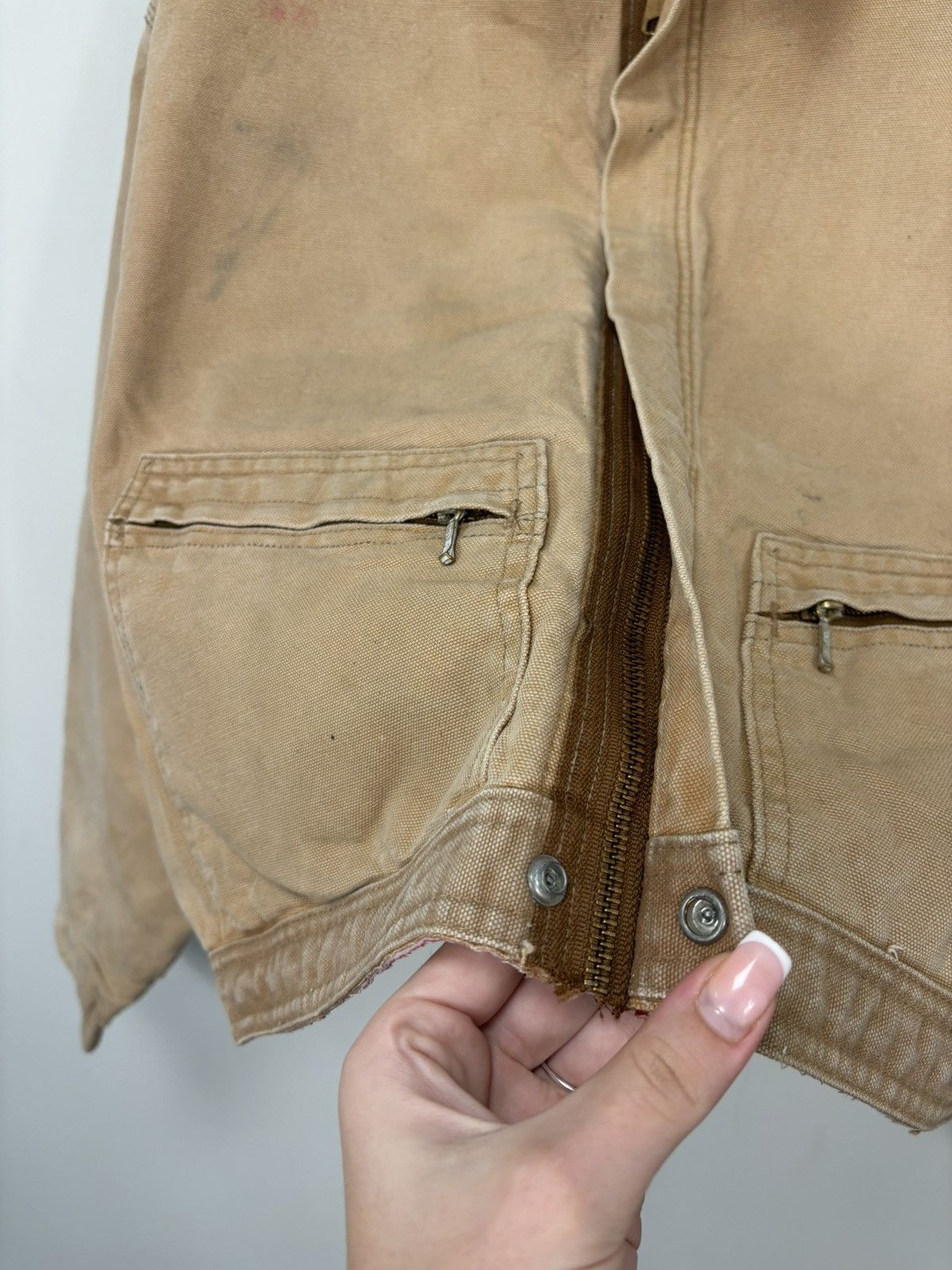 Carhartt Vintage Carhartt USA Utility Boxy Cropped Detroit Jacket Size US L / EU 52-54 / 3 - 17 Thumbnail