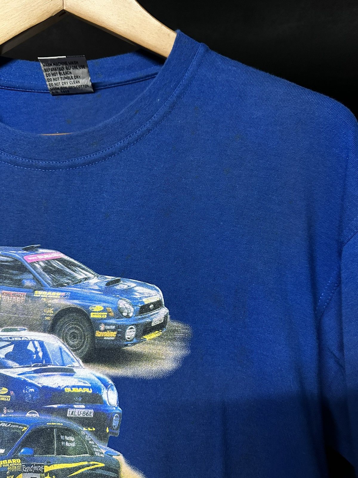 NASCAR Vintage Subaru Rally Team Australia Faded Tee Racing Size US L / EU 52-54 / 3 - 11 Thumbnail