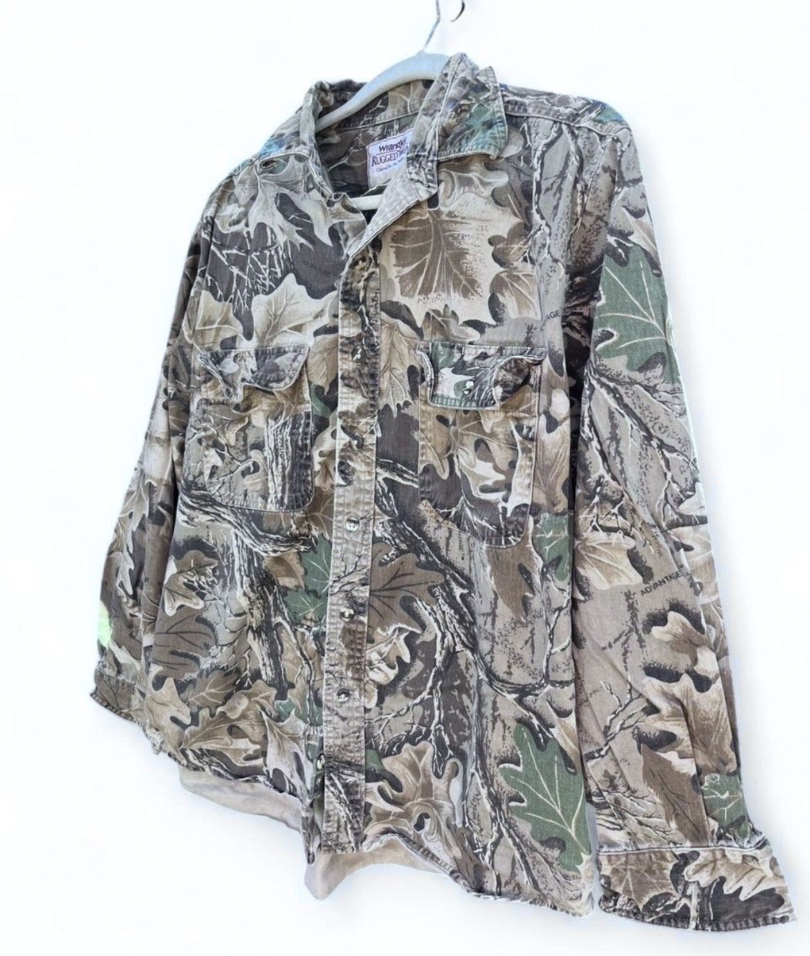 Wrangler Wrangler Rugged Wear Realtree Advantage Camo Shirt XL Size US XL / EU 56 / 4 - 3 Thumbnail