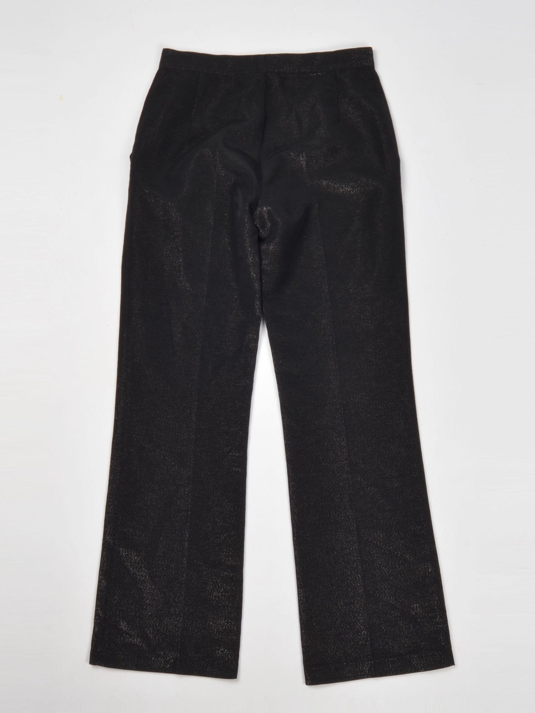 Moschino × Vintage Vintage Moschino Sparkle Black Straight Trousers Pants Size 28" / US 6 / IT 42 - 6 Thumbnail