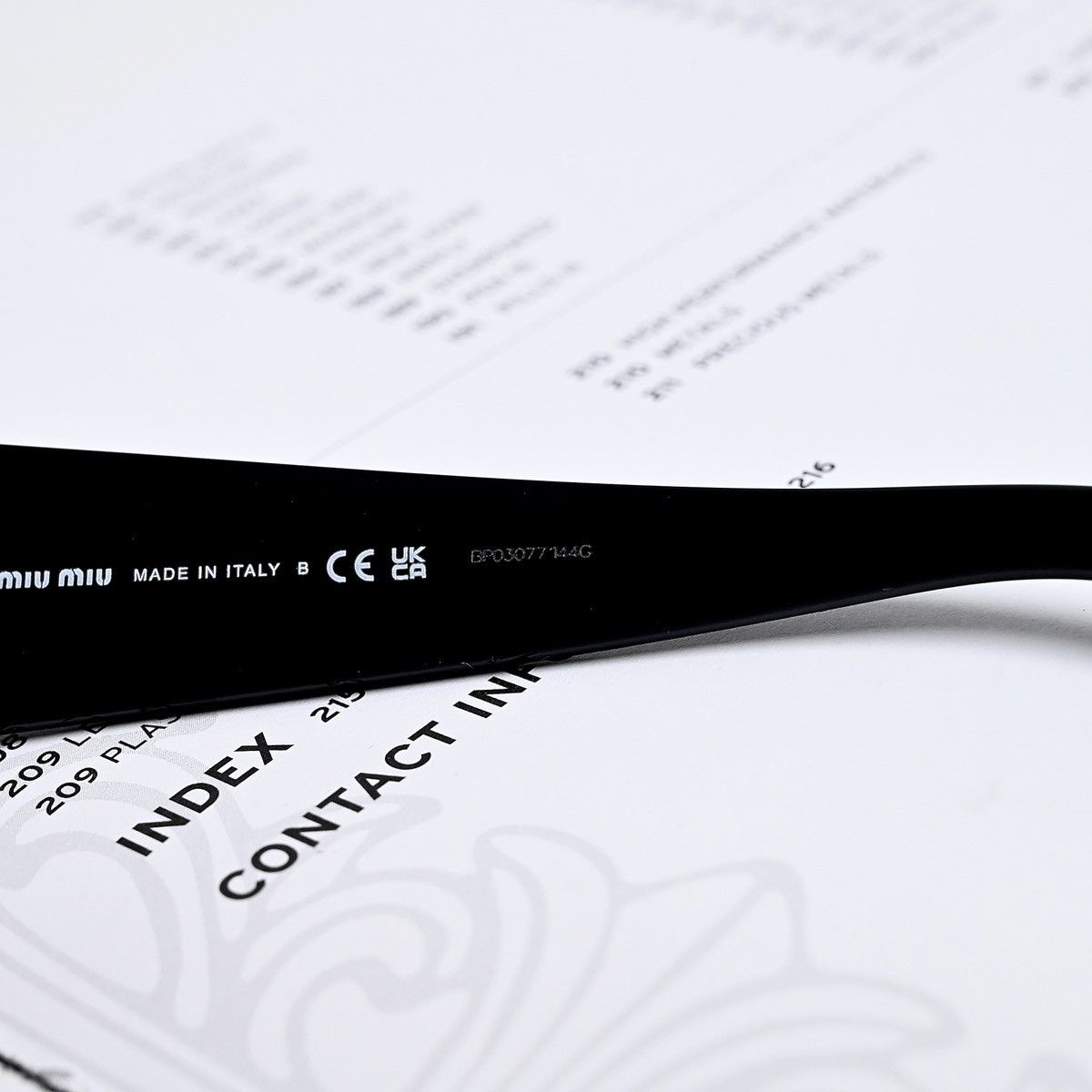 Miu Miu MIU MIU 0MU 06YS SUNGLASSES Size ONE SIZE - 5 Thumbnail