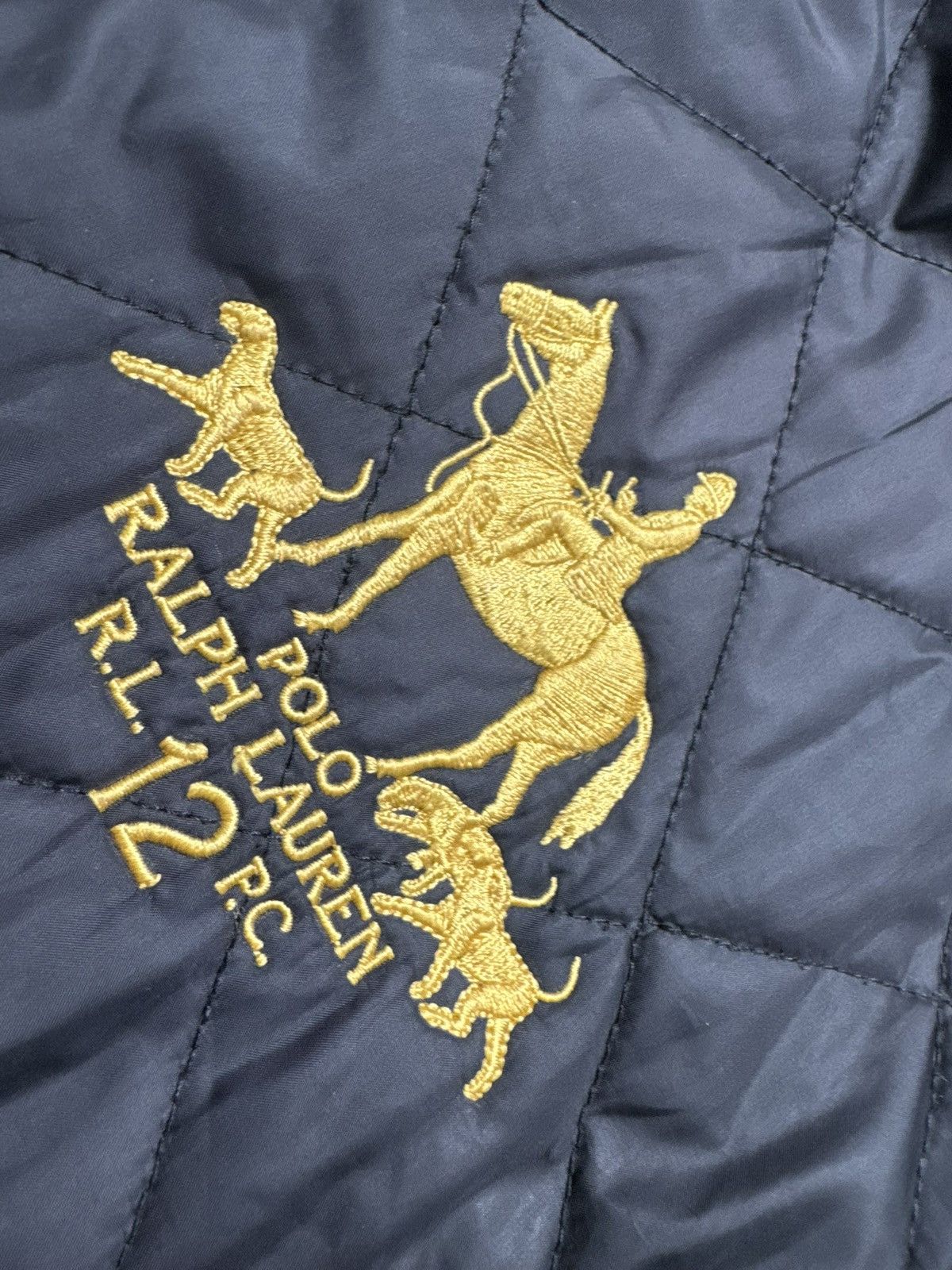 Polo Ralph Lauren Polo Ralph Lauren Reversible Quilted Jacket Big Pony Vintage Size US S / EU 44-46 / 1 - 7 Thumbnail