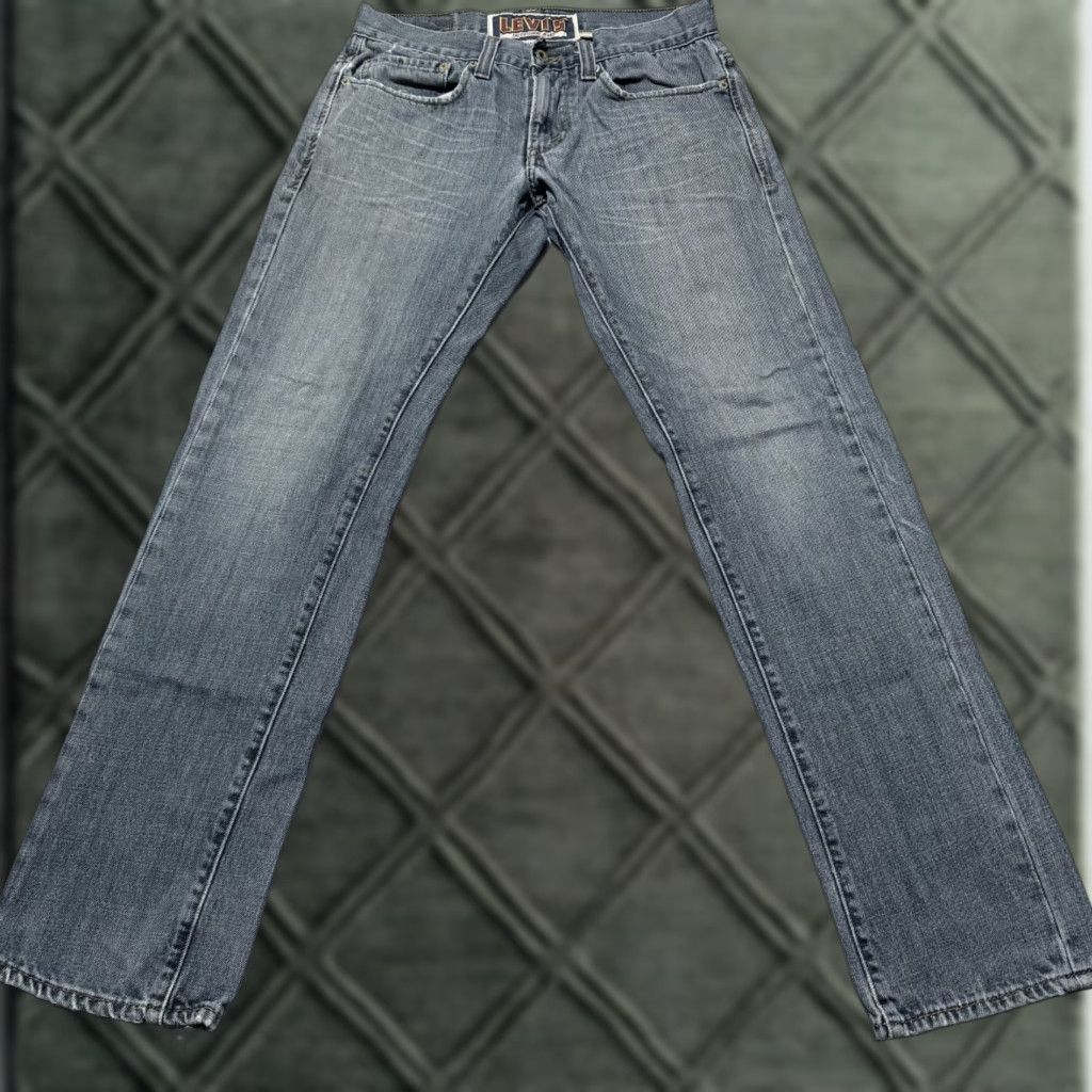 Levi's Levi's 511 Skinny Jeans Men's Blue Denim Pockets Classic Slim Fit - 31x32 Size US 31 - 1 Thumbnail